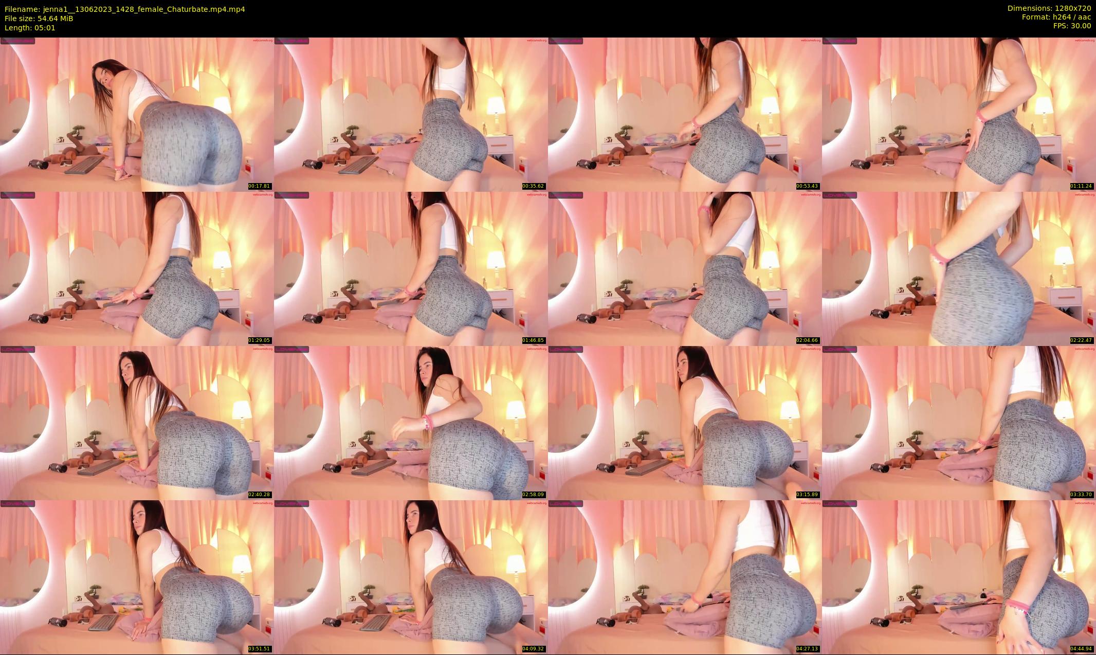 jenna1_ — 6 minute Chaturbate female cam show recording, 720p, Jun 13, 2023