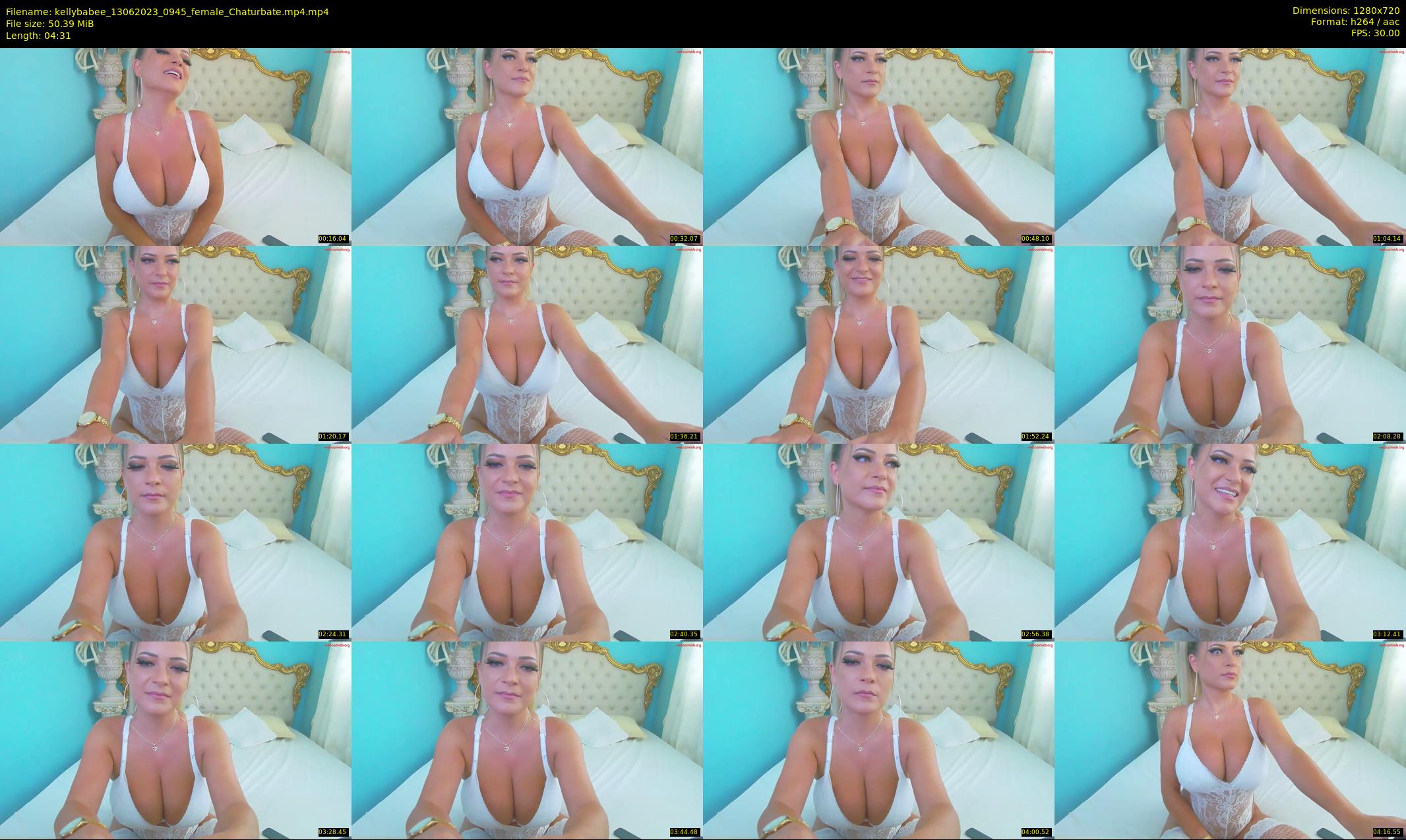 kellybabee — 5 minute Chaturbate female cam show recording, 720p, Jun 13, 2023