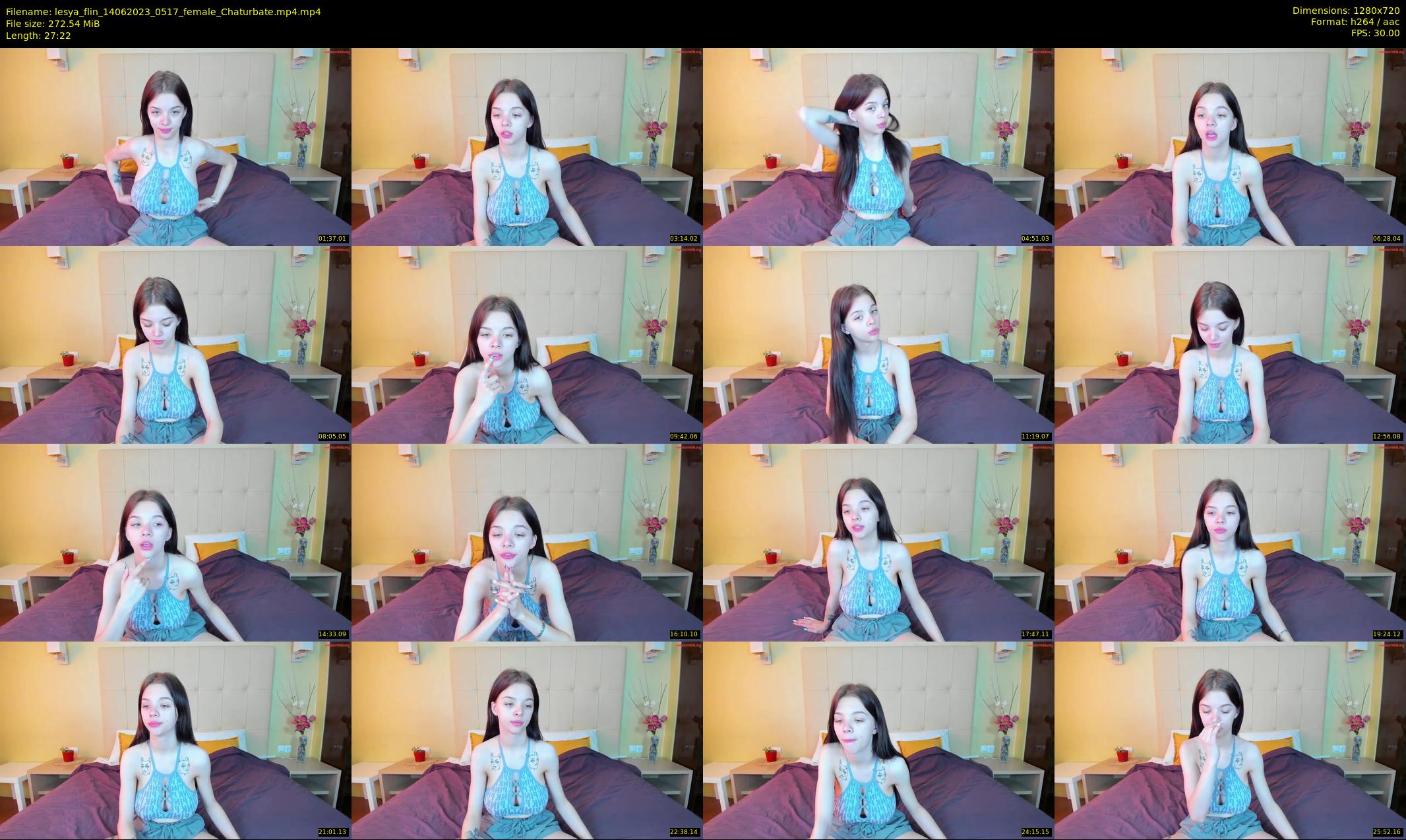 lesya_flin — 28 minute Chaturbate female cam show recording, 720p, Jun 14, 2023