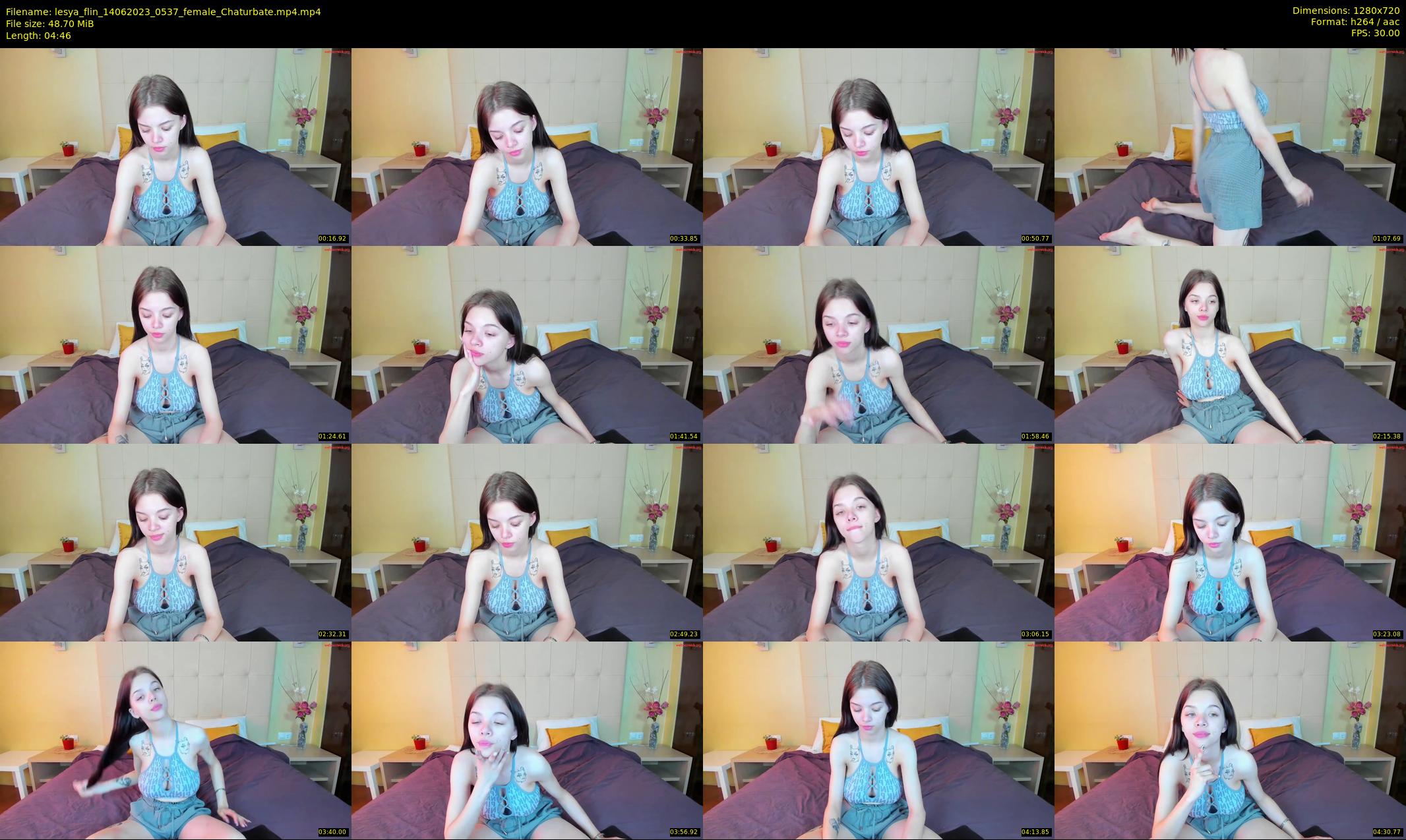 lesya_flin — 5 minute Chaturbate female cam show recording, 720p, Jun 14, 2023