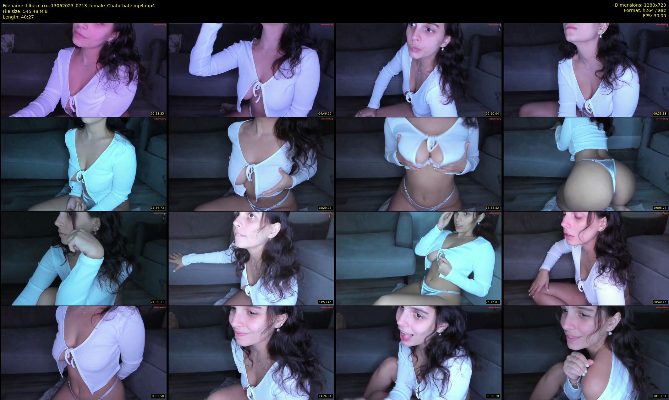 lilbeccaxo — 41 minute Chaturbate female cam show recording, 720p, Jun 13, 2023