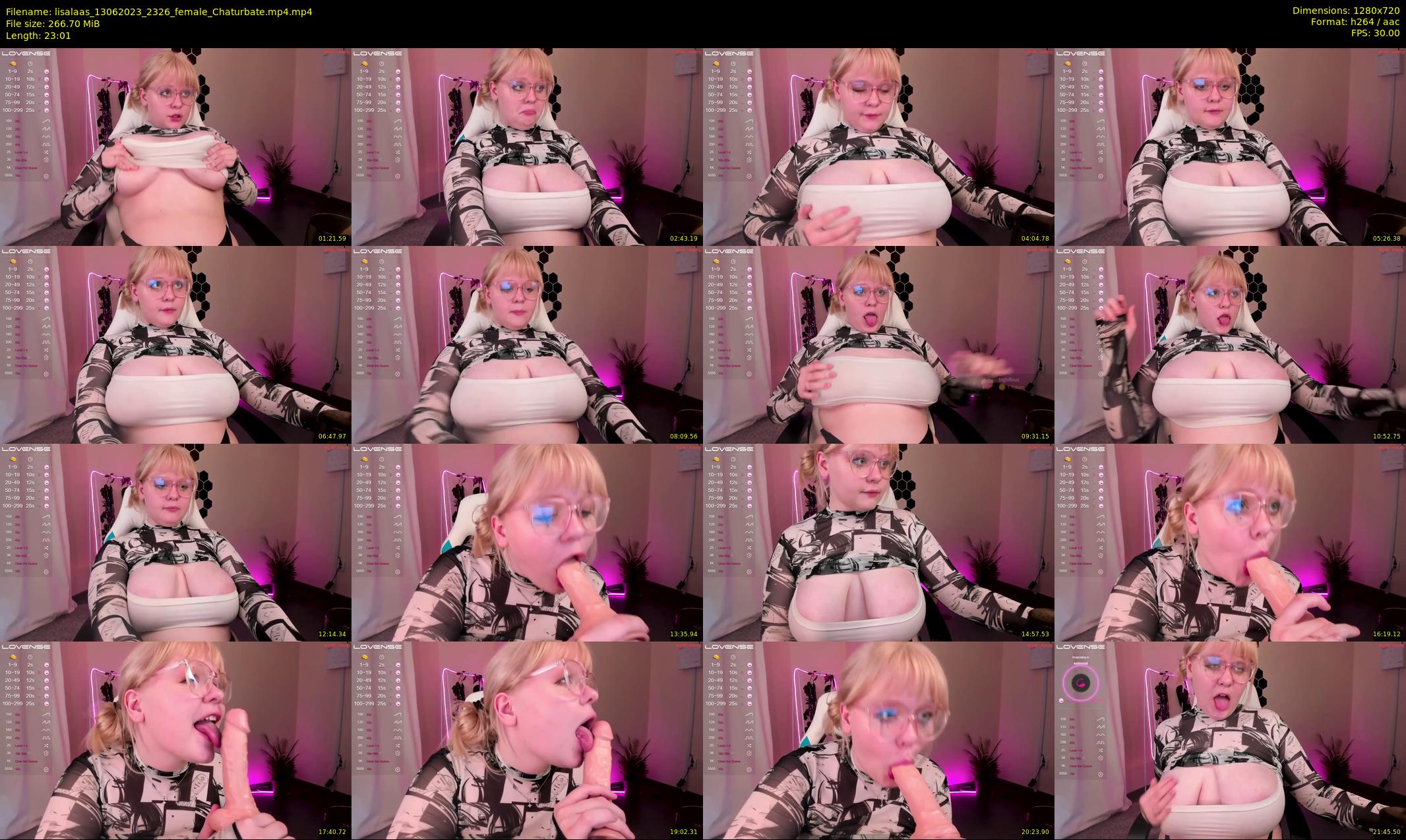 lisalaas — 24 minute Chaturbate female cam show recording, 720p, Jun 13, 2023