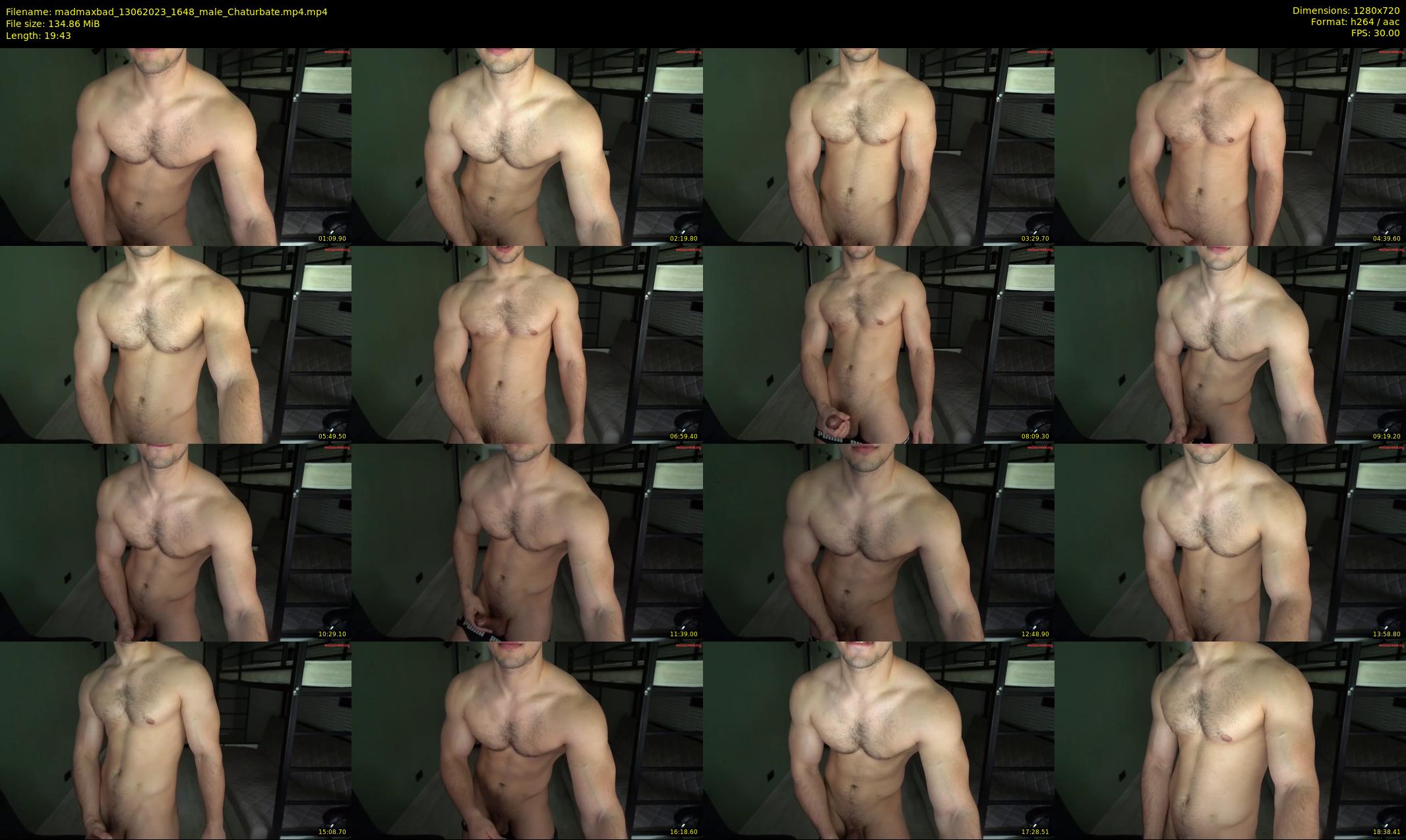 madmaxbad — 20 minute Chaturbate male cam show recording, 720p, Jun 13, 2023