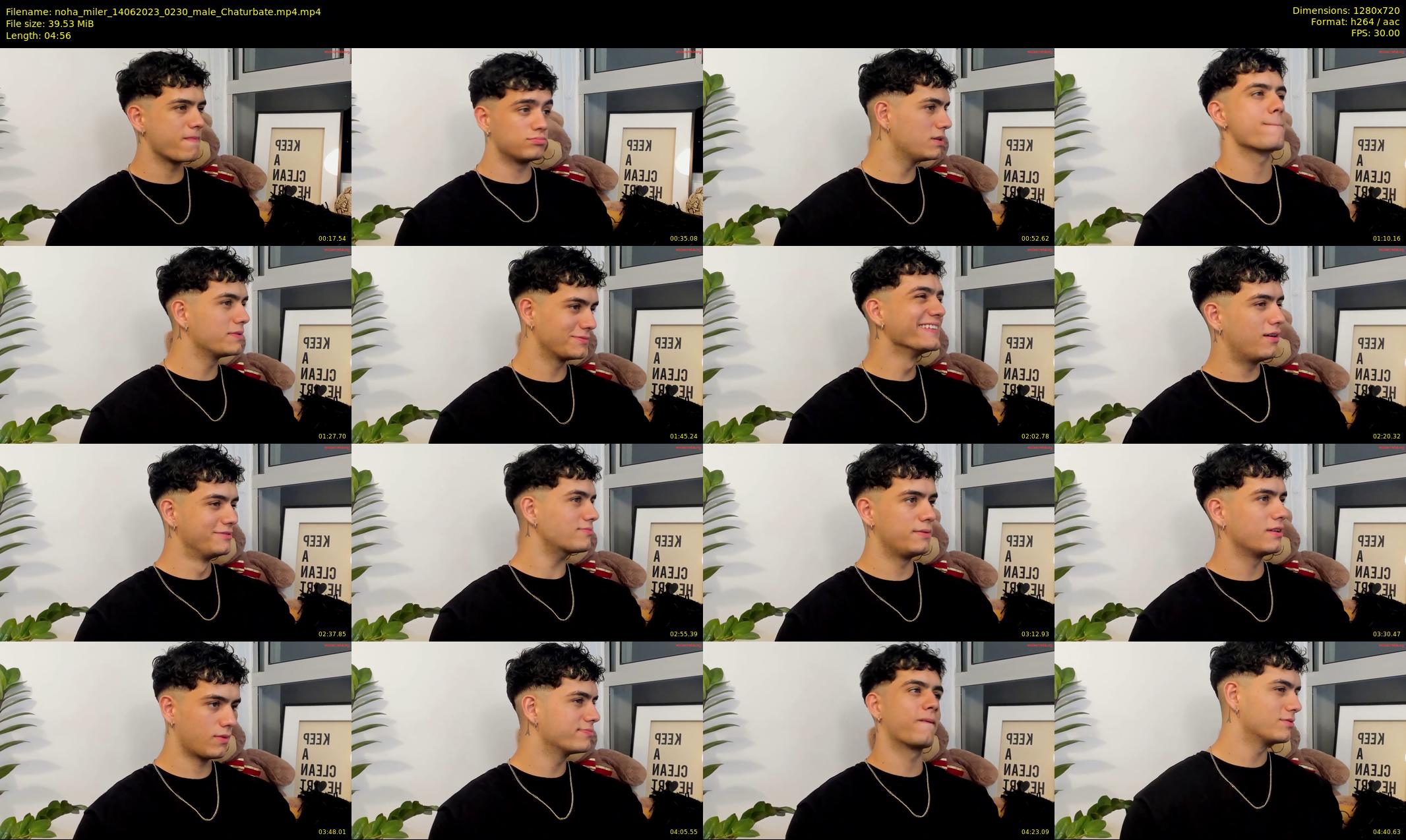 noha_miler — 5 minute Chaturbate male cam show recording, 720p, Jun 14, 2023