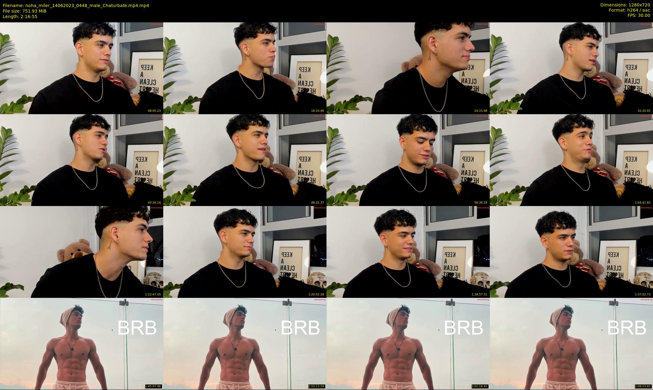 noha_miler — 137 minute Chaturbate male cam show recording, 720p, Jun 14, 2023