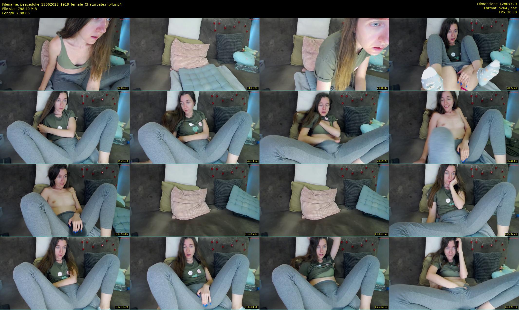 peaceduke — 121 minute Chaturbate female cam show recording, 720p, Jun 13, 2023