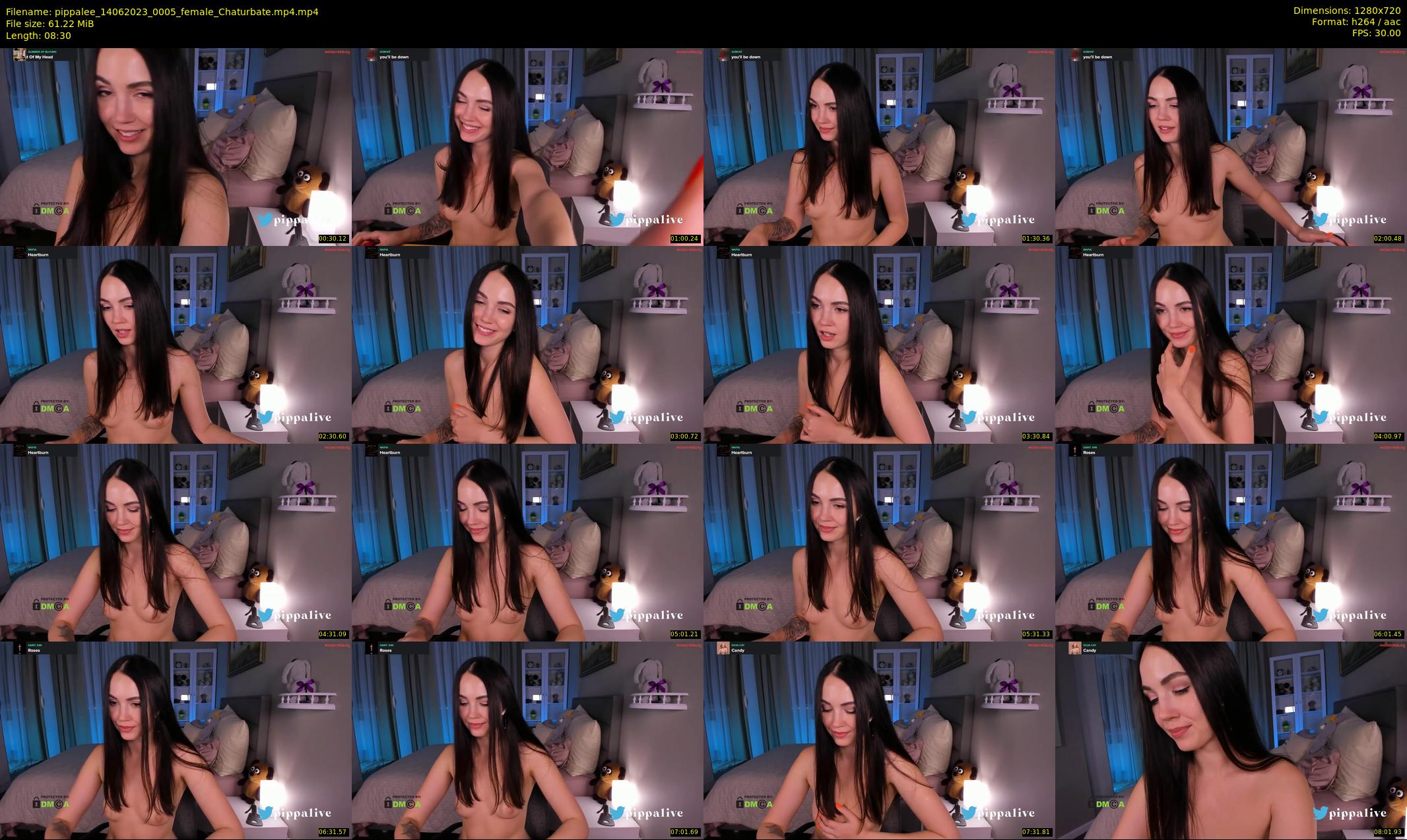 pippalee — 9 minute Chaturbate female cam show recording, 720p, Jun 14, 2023