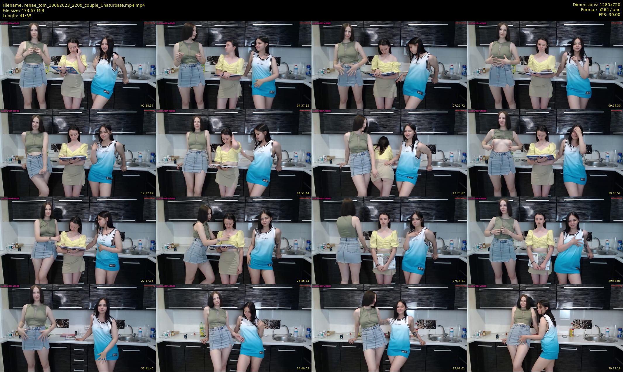 renae_tom — 42 minute Chaturbate couple cam show recording, 720p, Jun 13, 2023