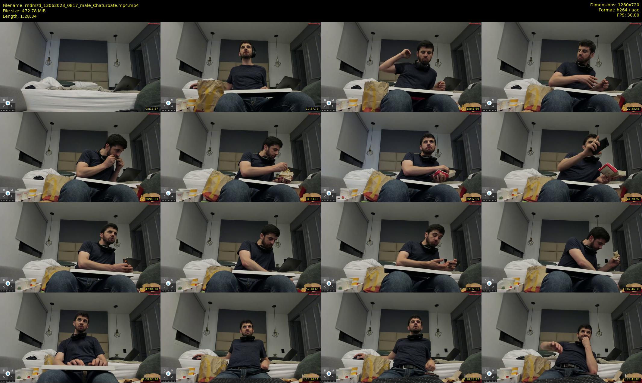 rndmzd — 89 minute Chaturbate male cam show recording, 720p, Jun 13, 2023