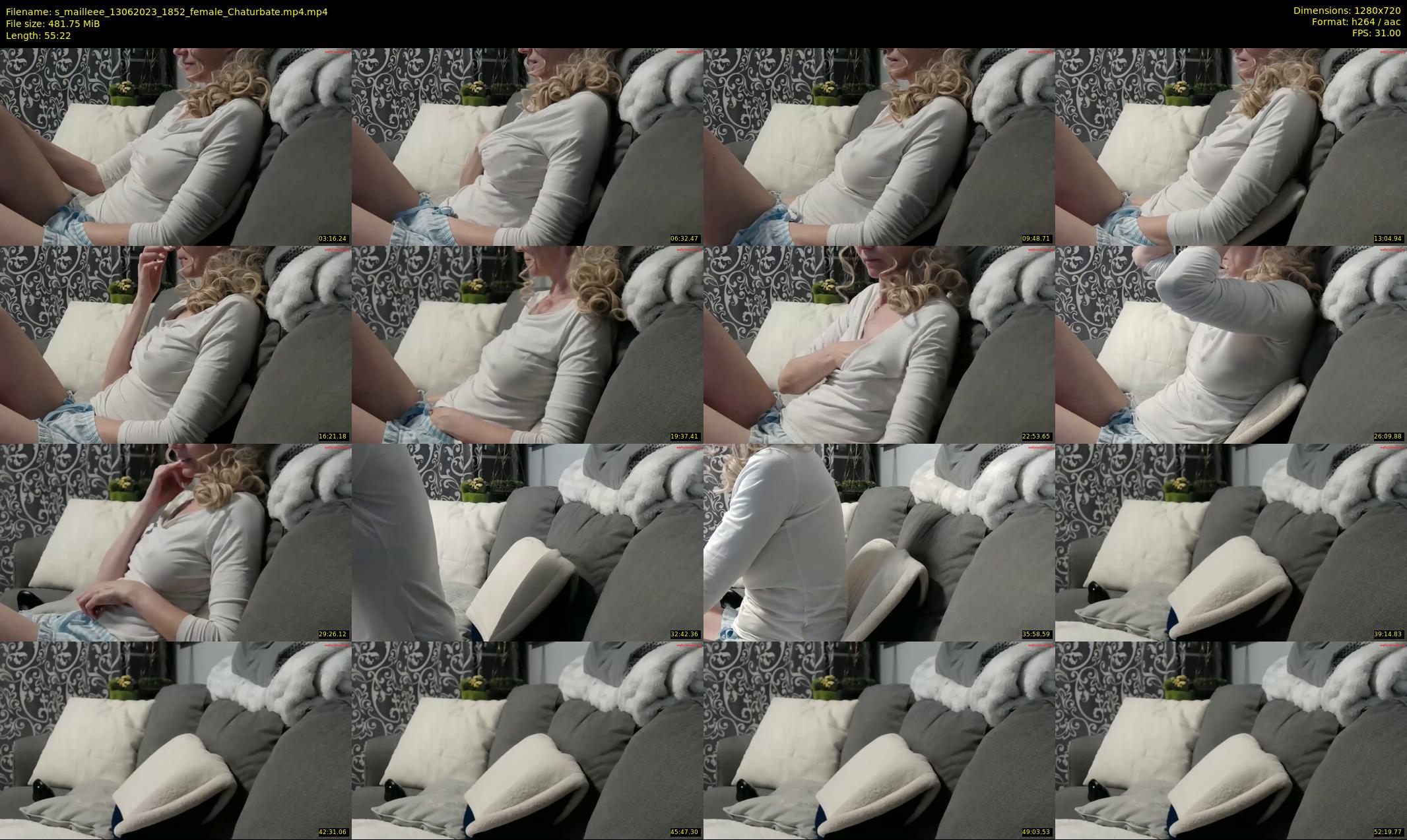 s_mailleee — 56 minute Chaturbate female cam show recording, 720p, Jun 13, 2023