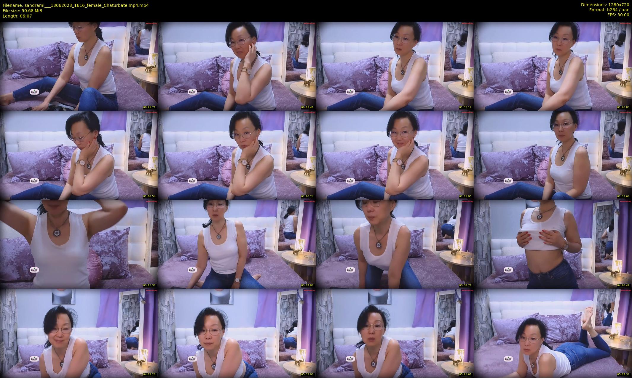 sandrami__ — 7 minute Chaturbate female cam show recording, 720p, Jun 13, 2023