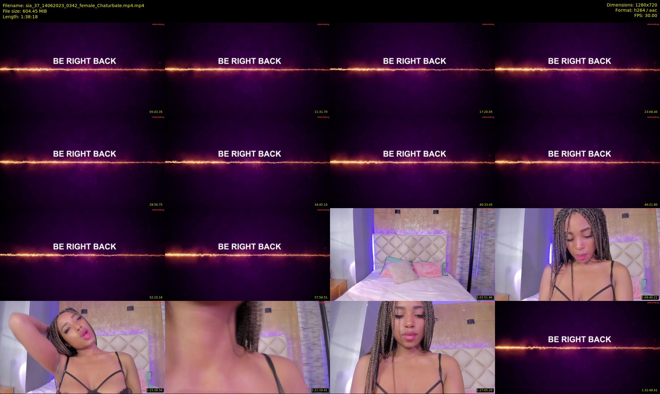 sia_37 — 99 minute Chaturbate female cam show recording, 720p, Jun 14, 2023