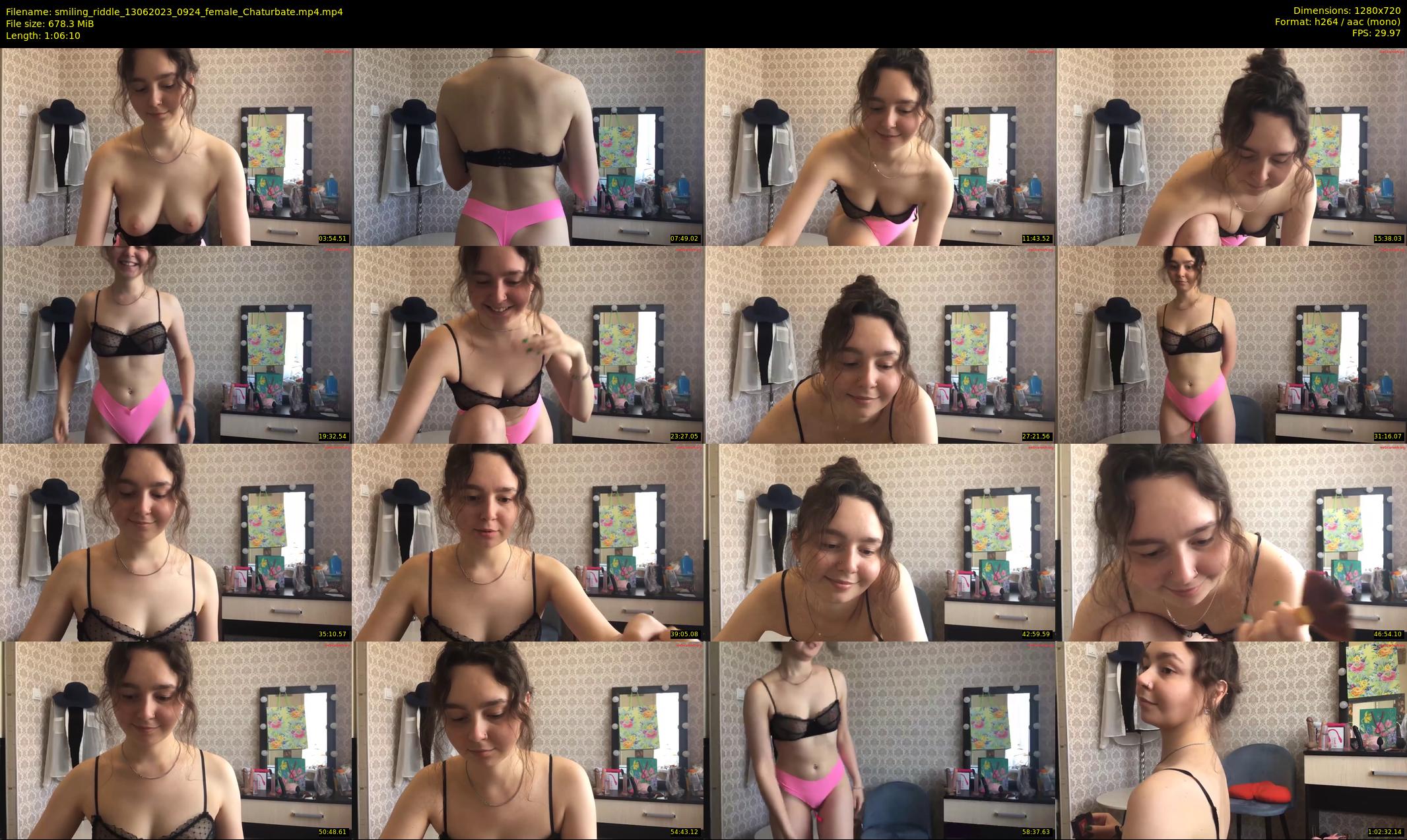 smiling_riddle — 67 minute Chaturbate female cam show recording, 720p, Jun 13, 2023