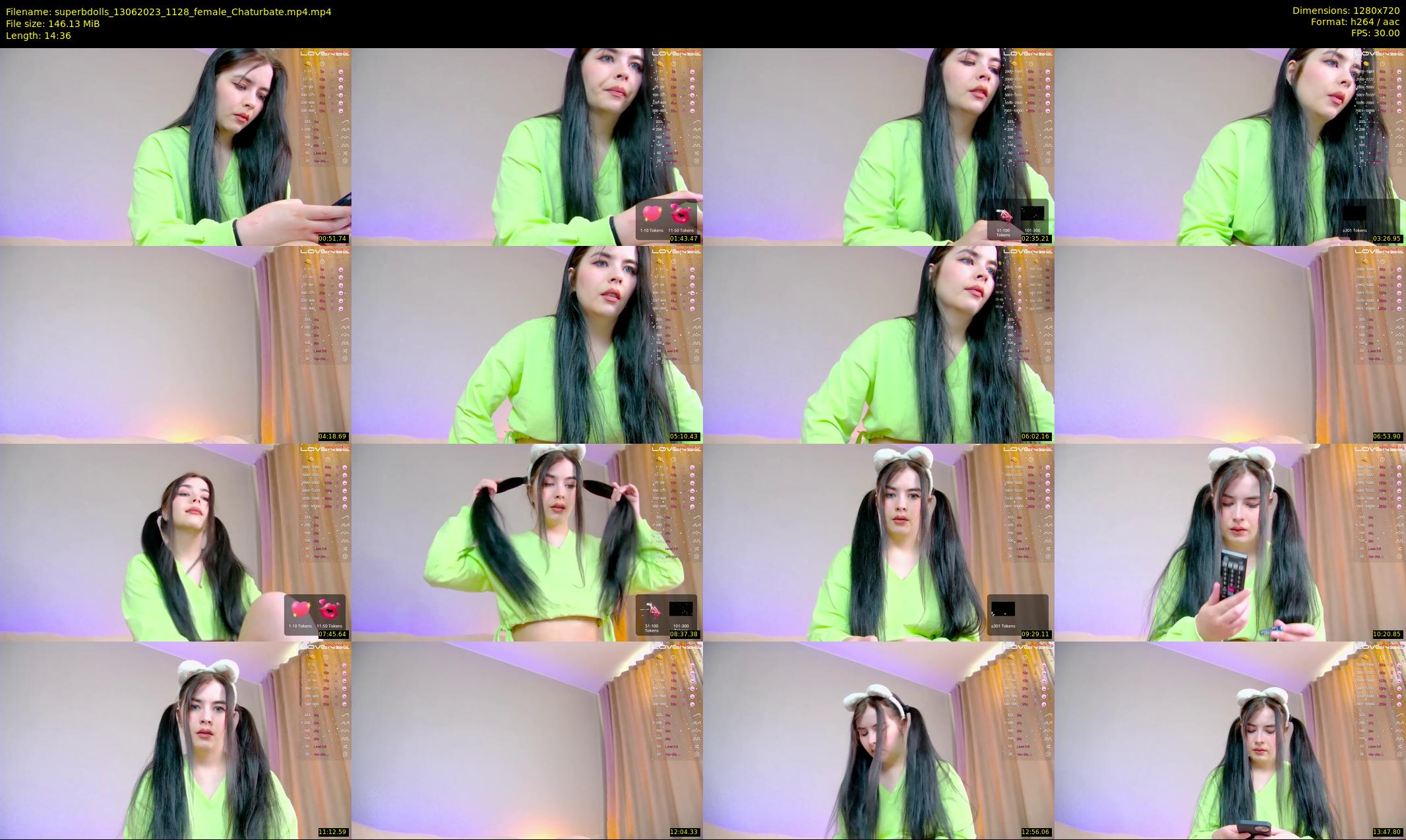 superbdolls — 15 minute Chaturbate couple cam show recording, 720p, Jun 13, 2023