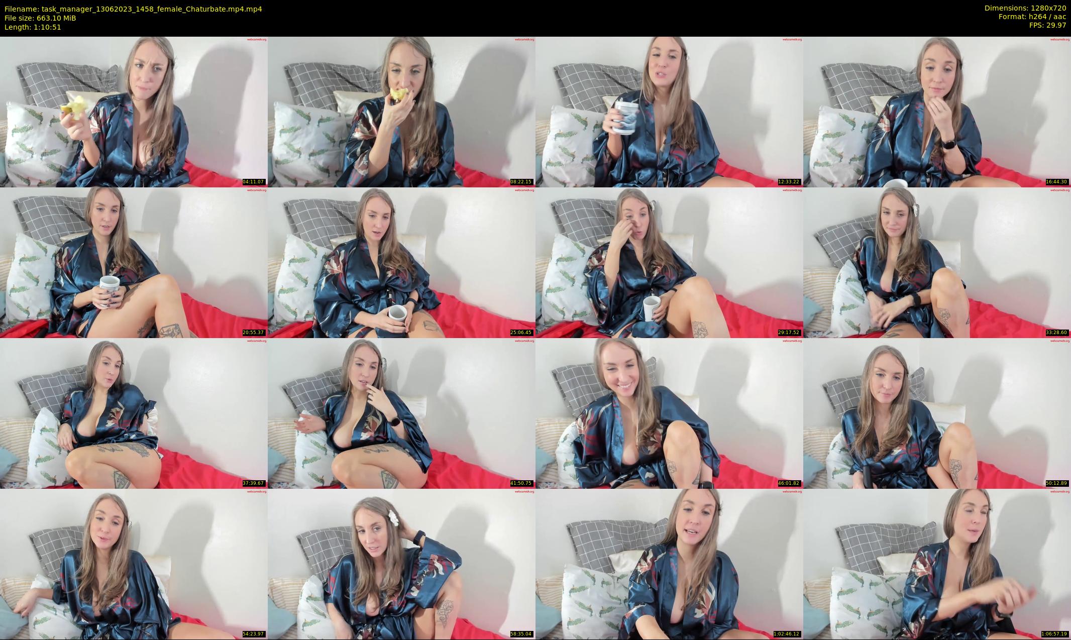 task_manager — 71 minute Chaturbate couple cam show recording, 720p, Jun 13, 2023