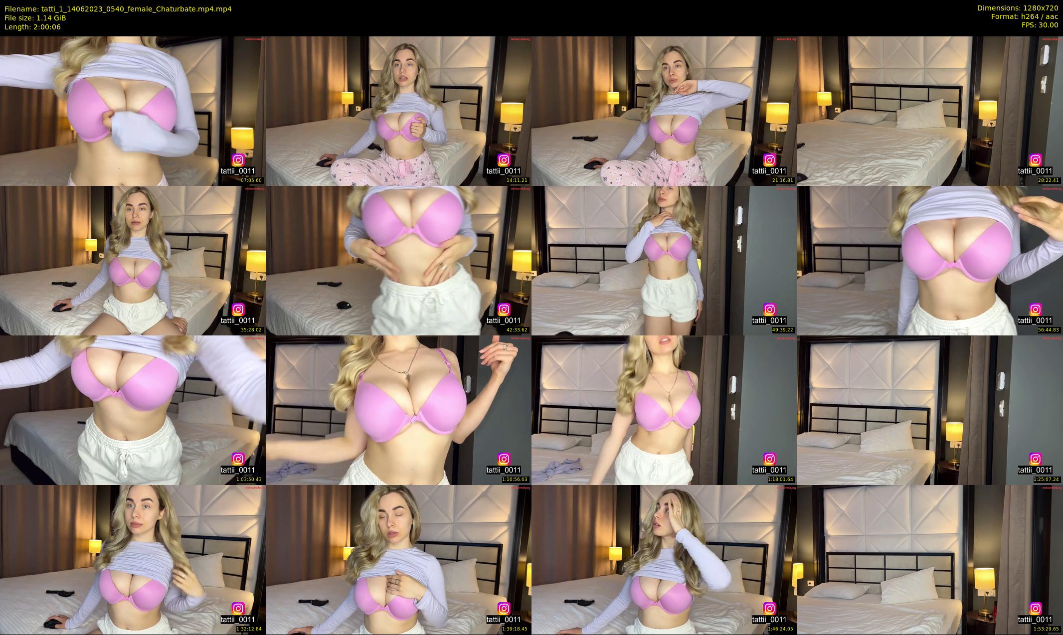 tatti_1 — 121 minute Chaturbate female cam show recording, 720p, Jun 14, 2023