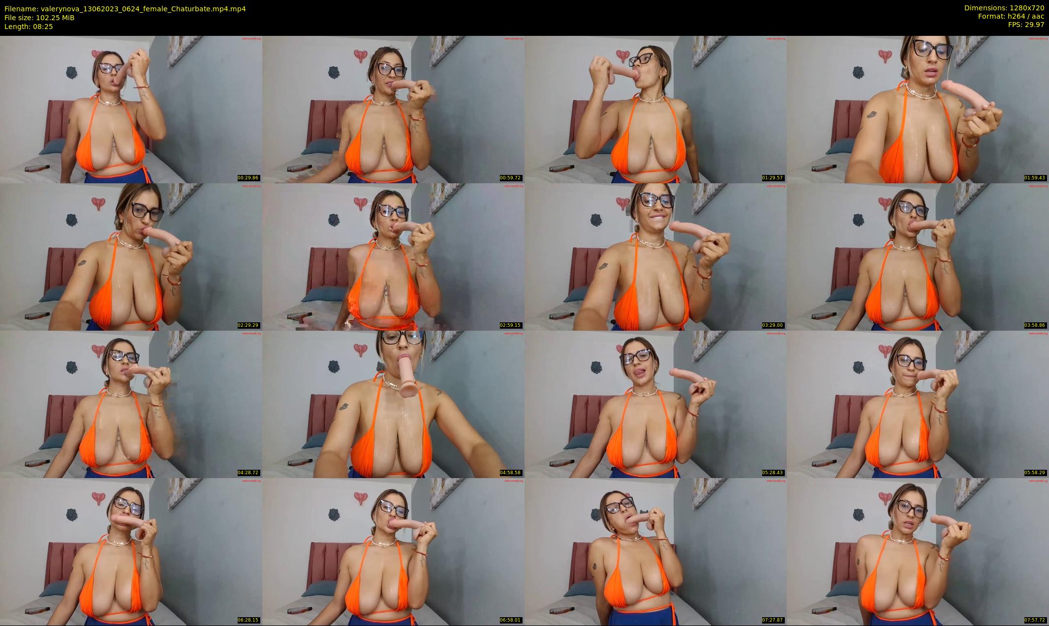 valerynova — 9 minute Chaturbate female cam show recording, 720p, Jun 13, 2023