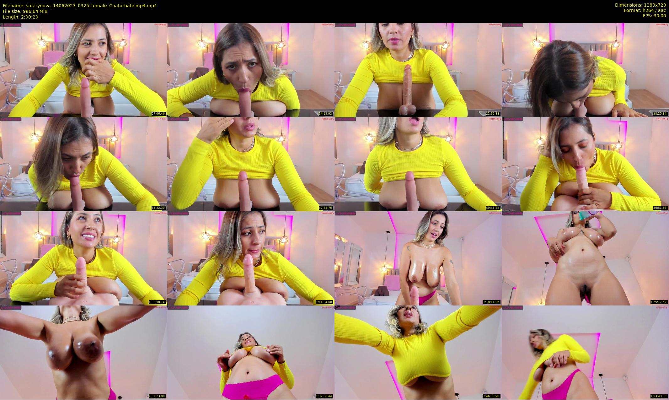 valerynova — 121 minute Chaturbate female cam show recording, 720p, Jun 14, 2023