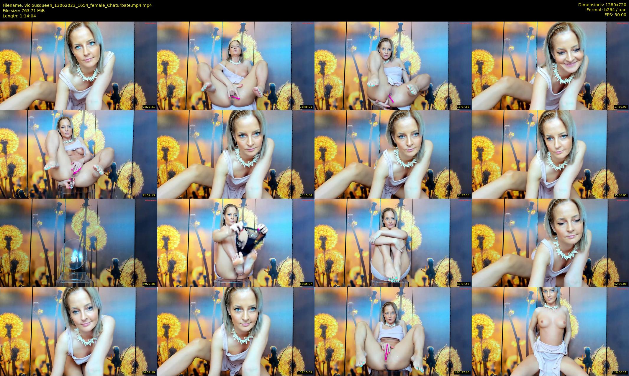 viciousqueen — 75 minute Chaturbate female cam show recording, 720p, Jun 13, 2023