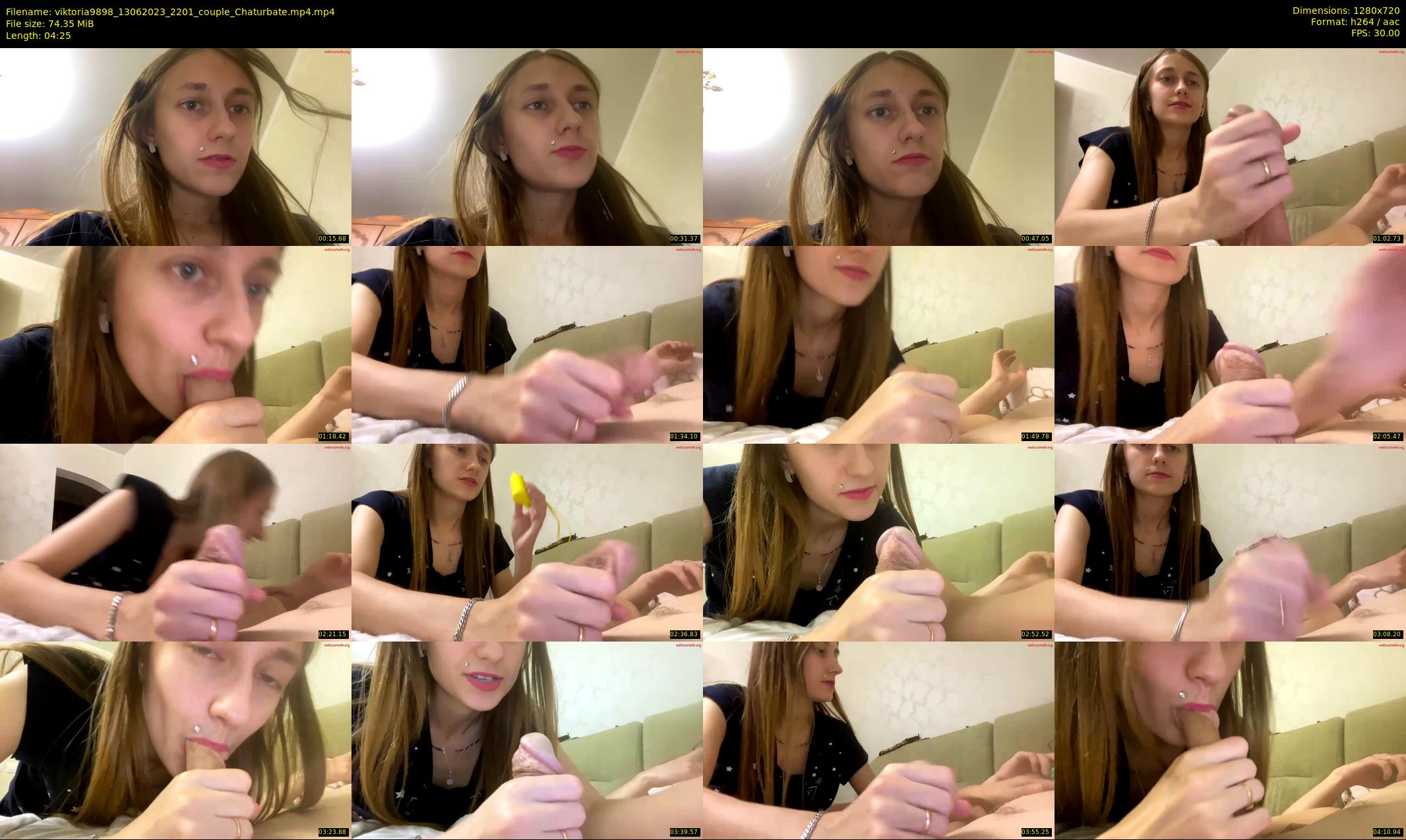viktoria9898 — 5 minute Chaturbate couple cam show recording, 720p, Jun 13, 2023