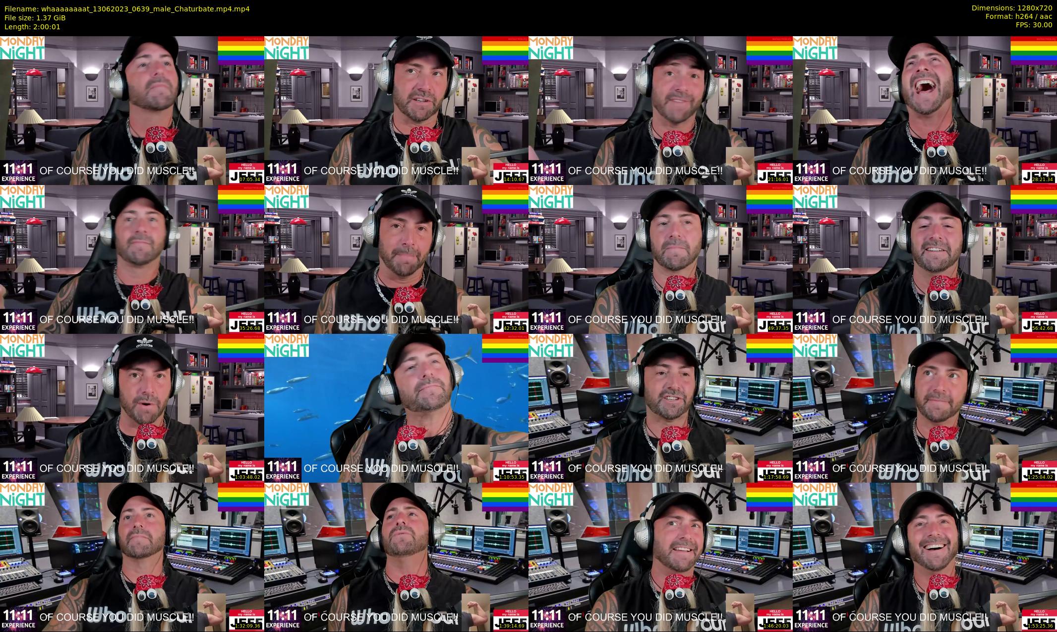 whaaaaaaaat — 121 minute Chaturbate couple cam show recording, 720p, Jun 13, 2023