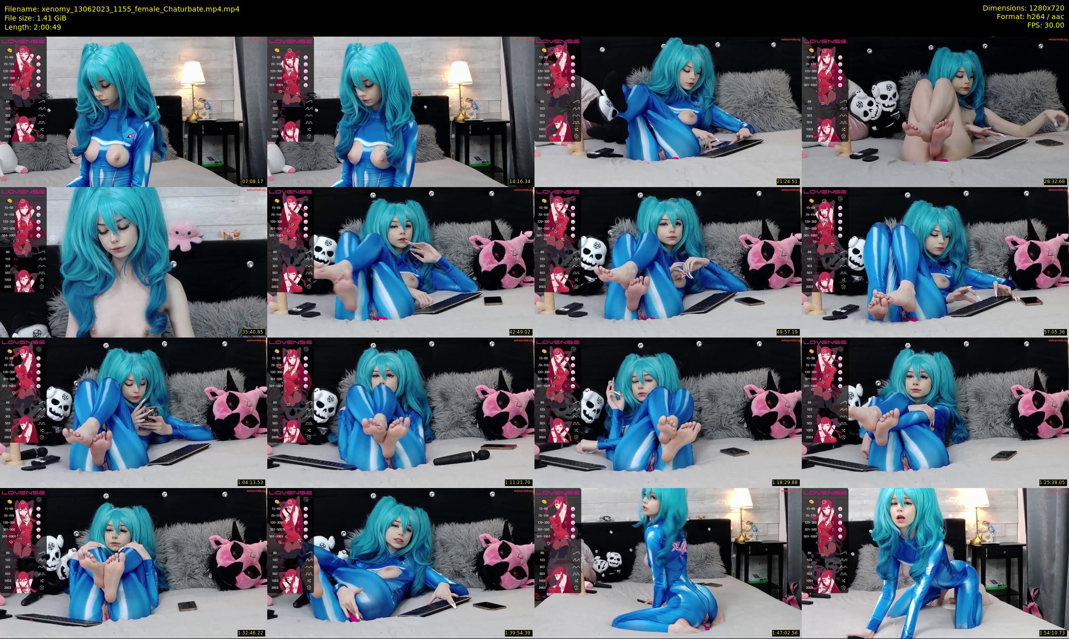 xenomy — 121 minute Chaturbate female cam show recording, 720p, Jun 13, 2023