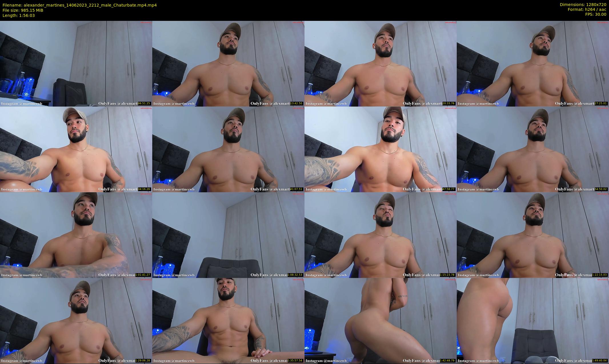 alexander_martines — 117 minute Chaturbate male cam show recording, 720p, Jun 14, 2023