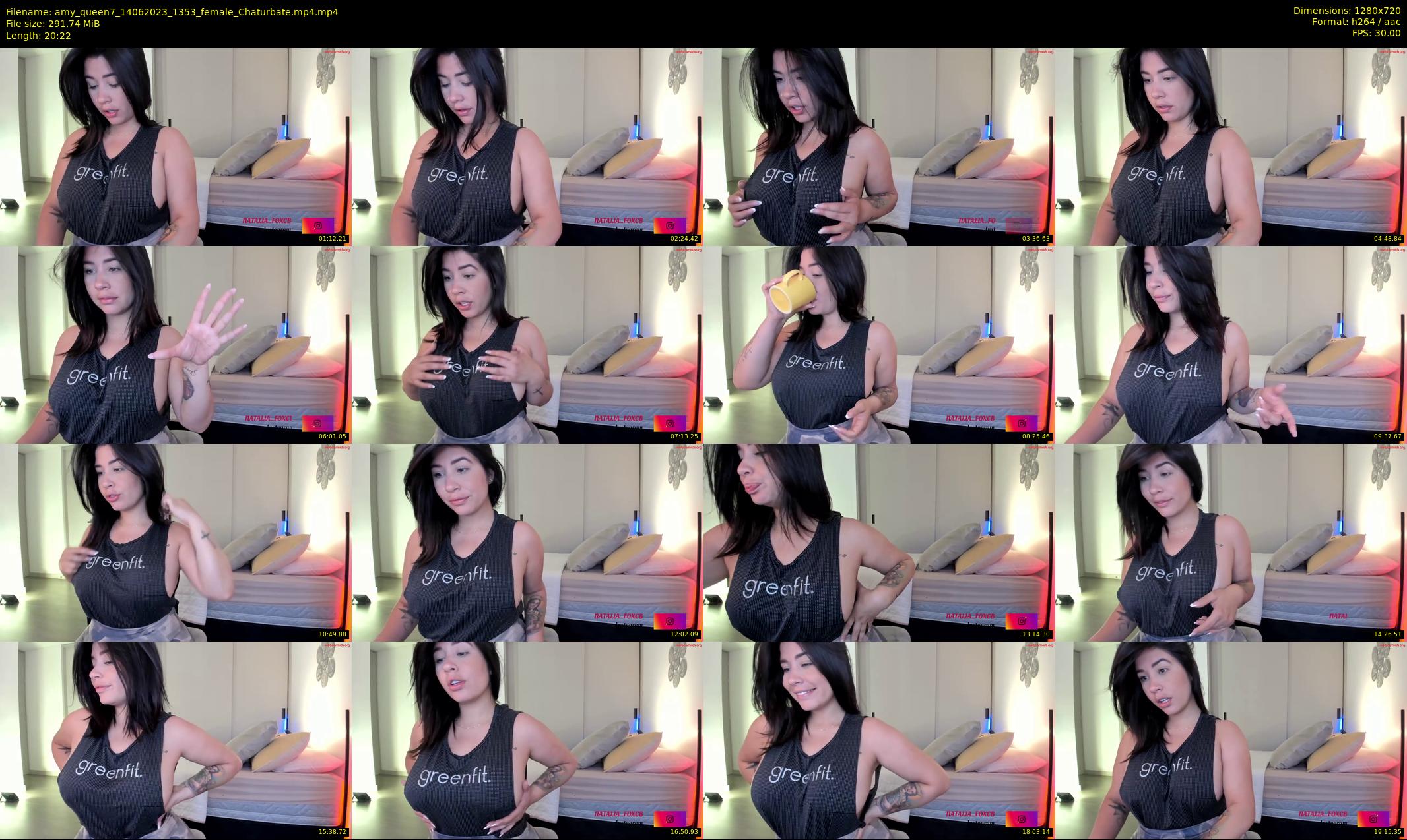 amy_queen7 — 21 minute Chaturbate female cam show recording, 720p, Jun 14, 2023