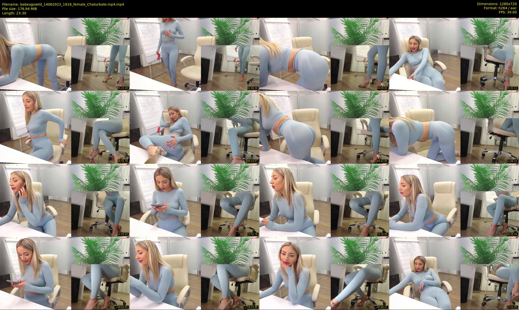 babesgowild — 24 minute Chaturbate couple cam show recording, 720p, Jun 14, 2023