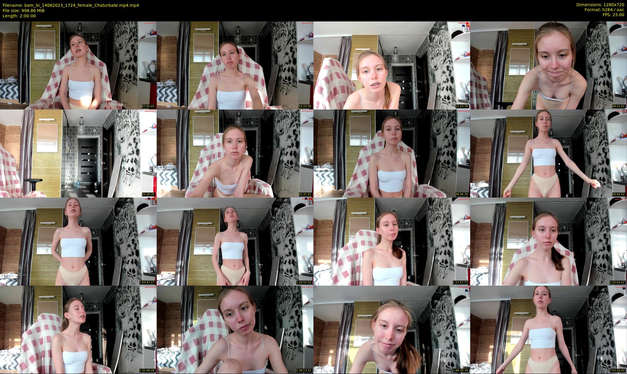 bam_bi — 120 minute Chaturbate female cam show recording, 720p, Jun 14, 2023