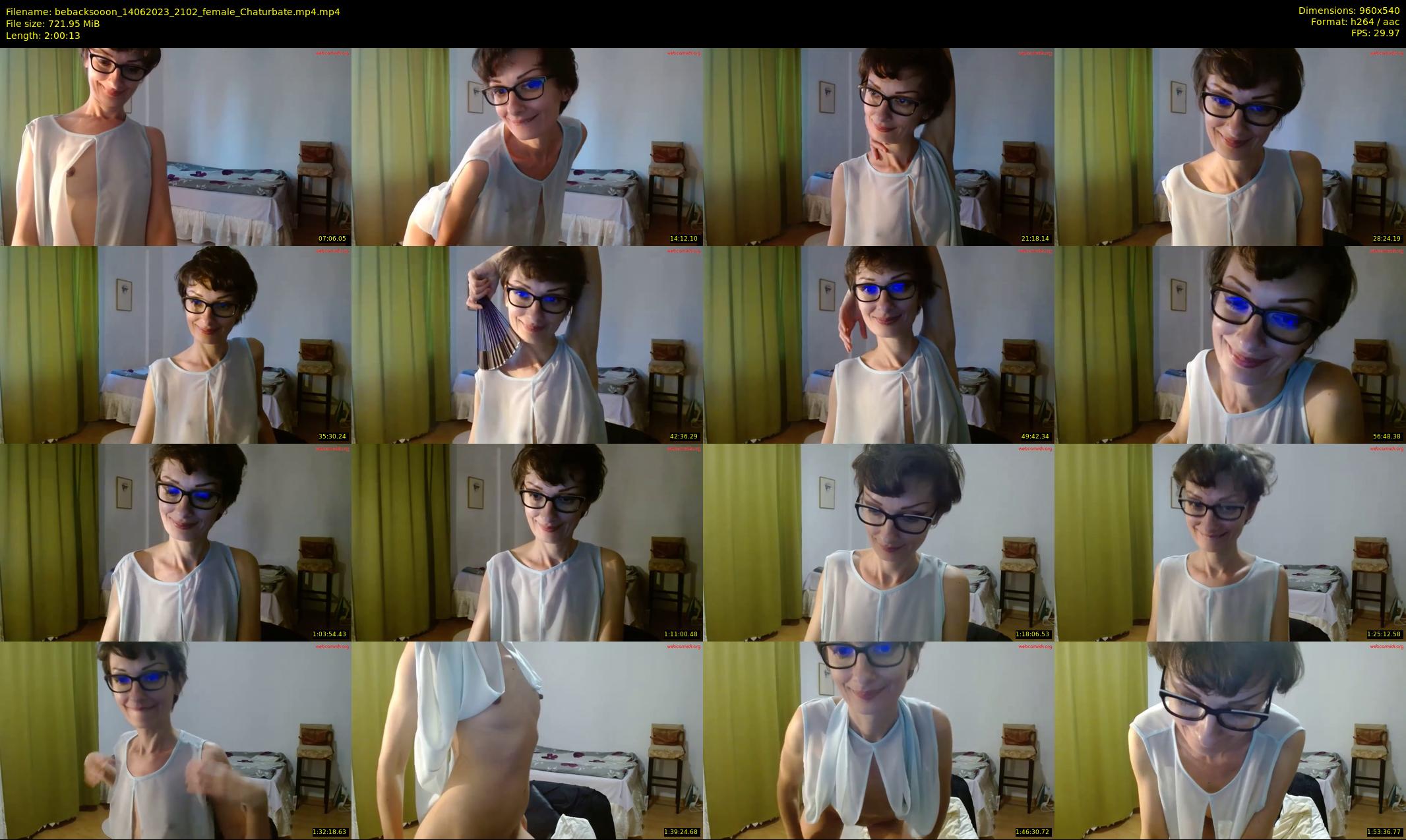 bebacksooon — 121 minute Chaturbate female cam show recording, 480p, Jun 14, 2023