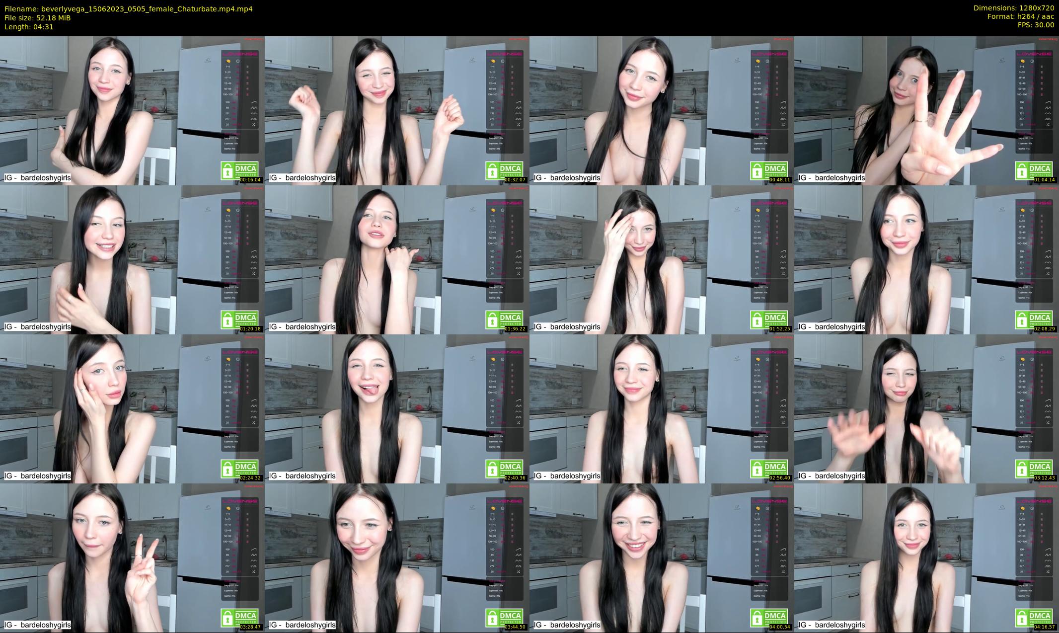 beverlyvega — 5 minute Chaturbate couple cam show recording, 720p, Jun 15, 2023