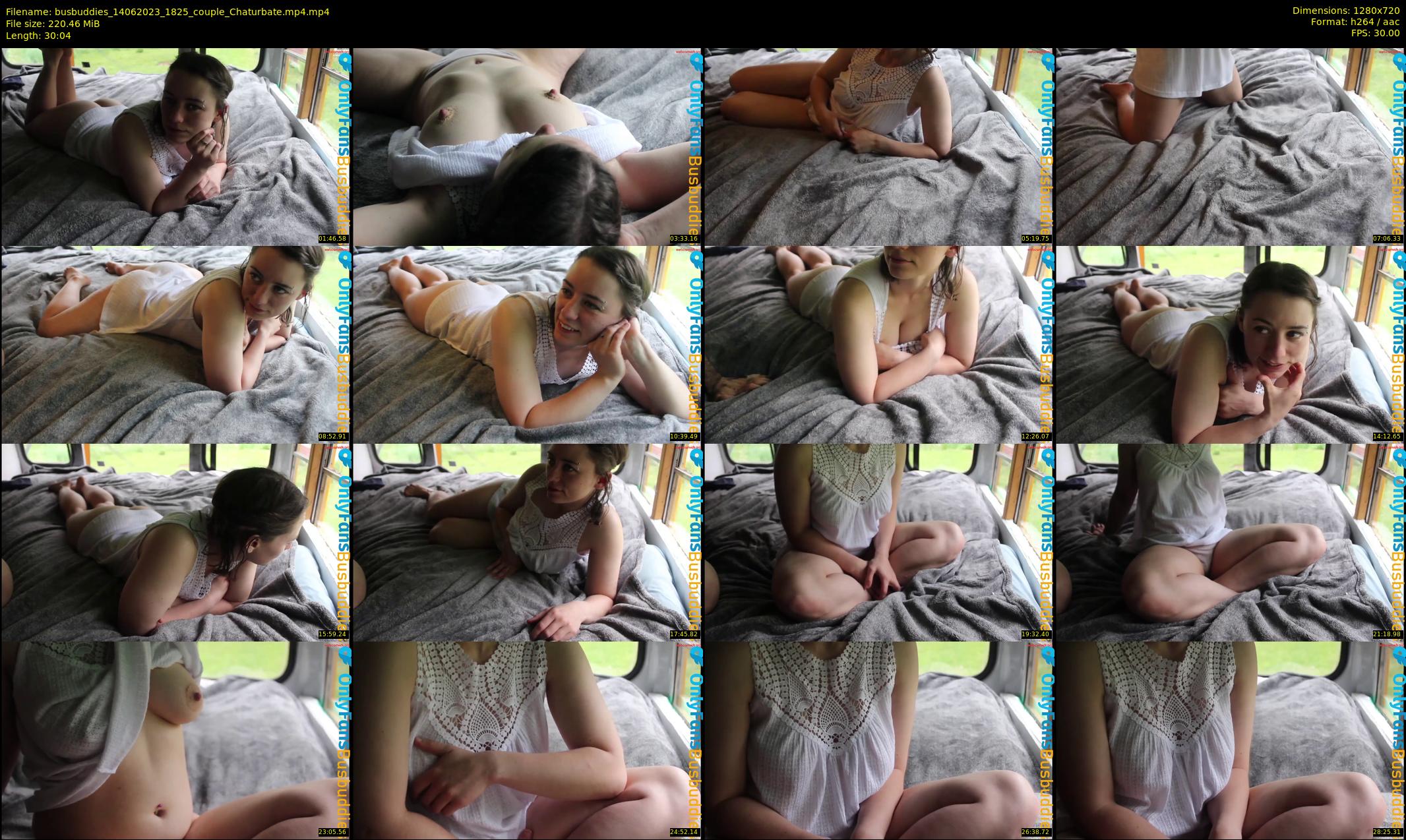 busbuddies — 31 minute Chaturbate couple cam show recording, 720p, Jun 14, 2023