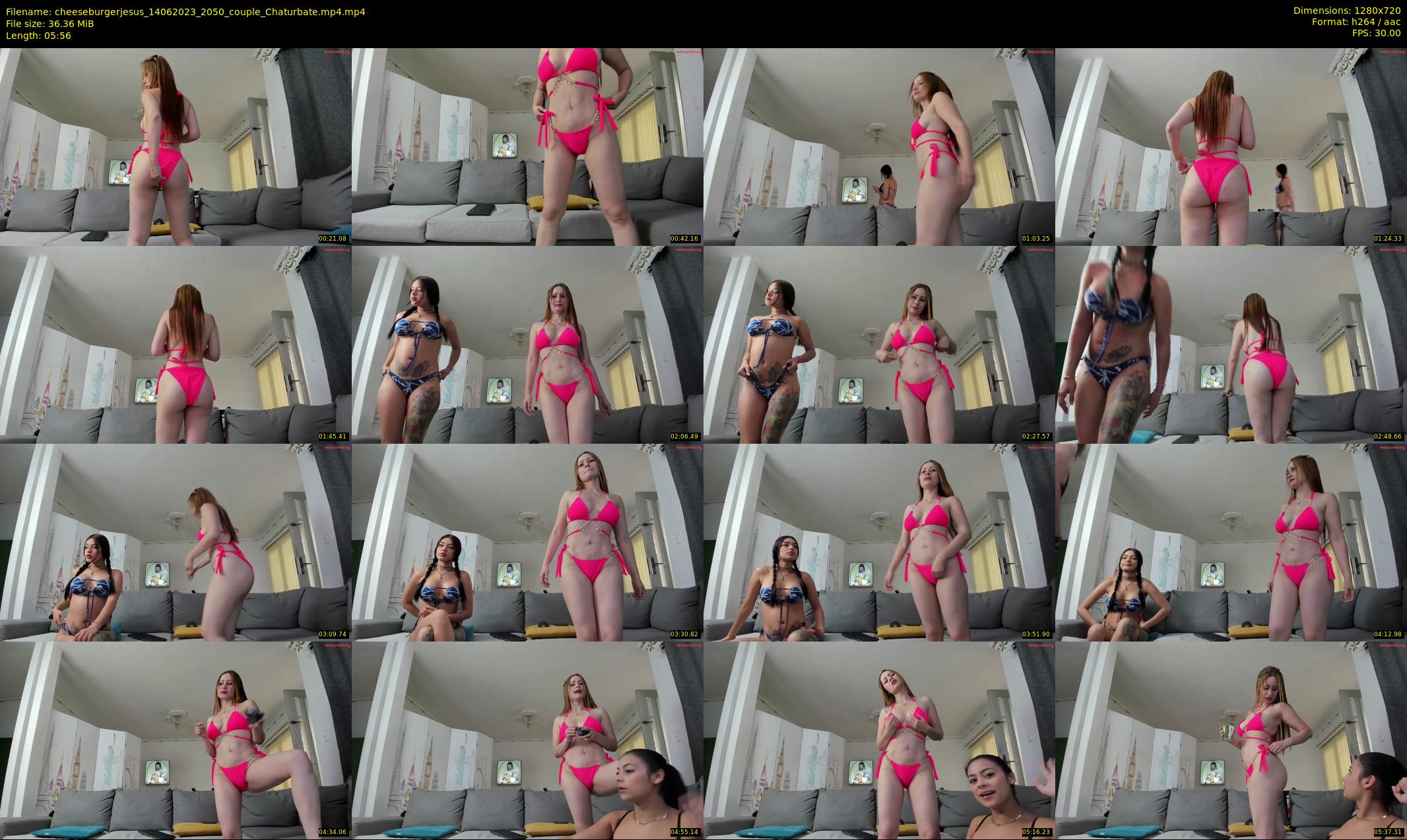 cheeseburgerjesus — 6 minute Chaturbate couple cam show recording, 720p, Jun 14, 2023