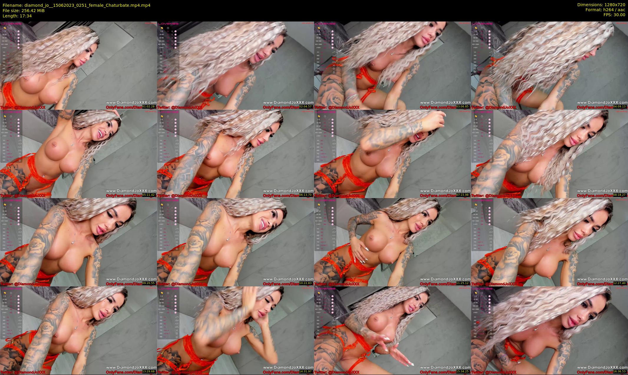 diamond_jo_ — 18 minute Chaturbate female cam show recording, 720p, Jun 15, 2023
