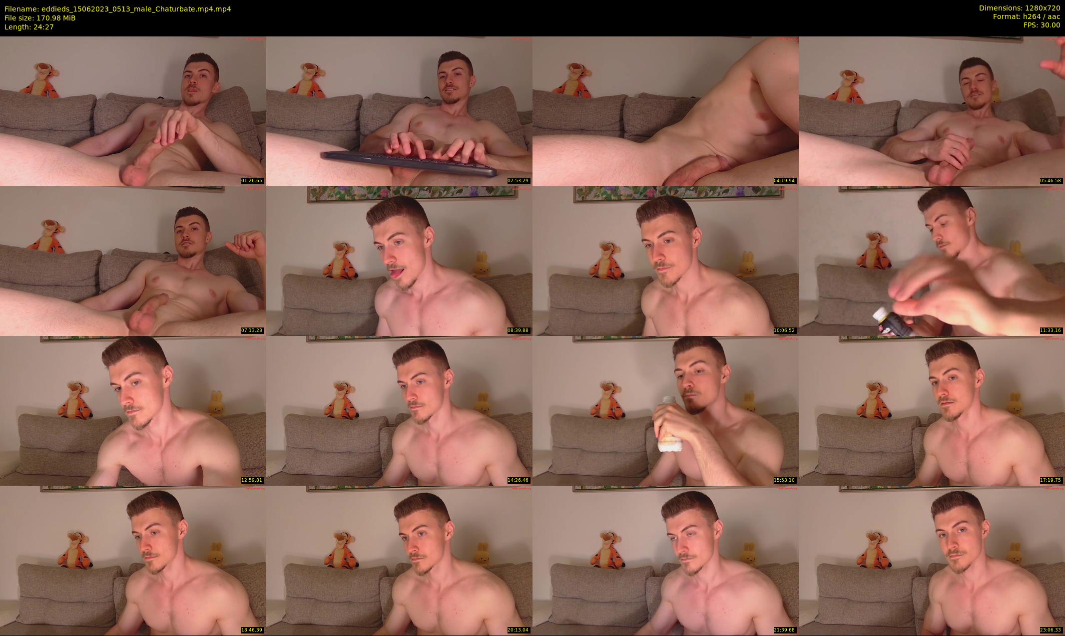 eddieds — 25 minute Chaturbate male cam show recording, 720p, Jun 15, 2023