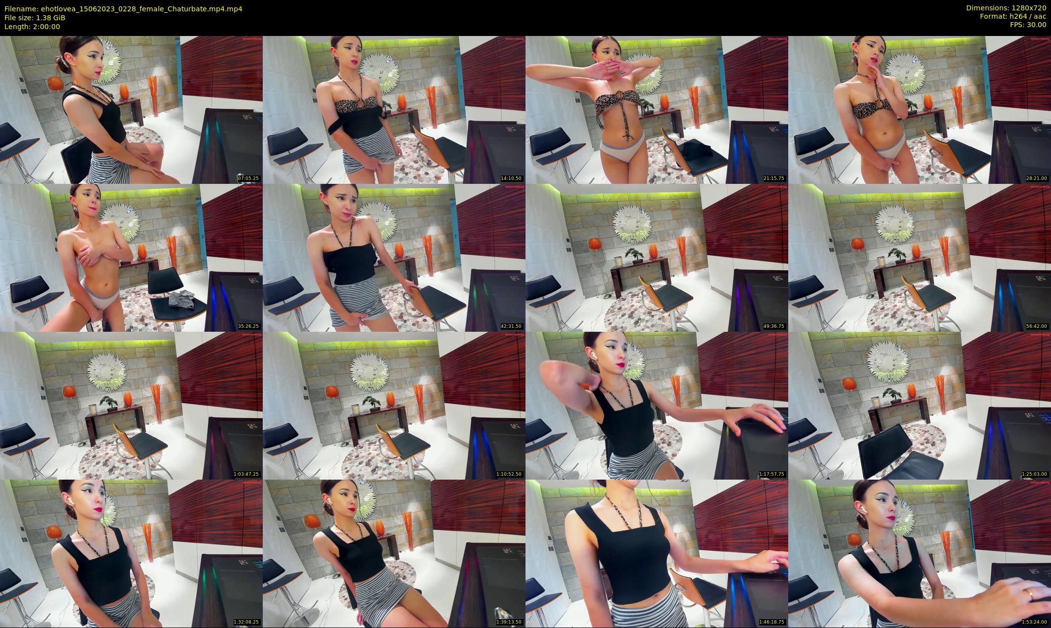 ehotlovea — 120 minute Chaturbate female cam show recording, 720p, Jun 15, 2023