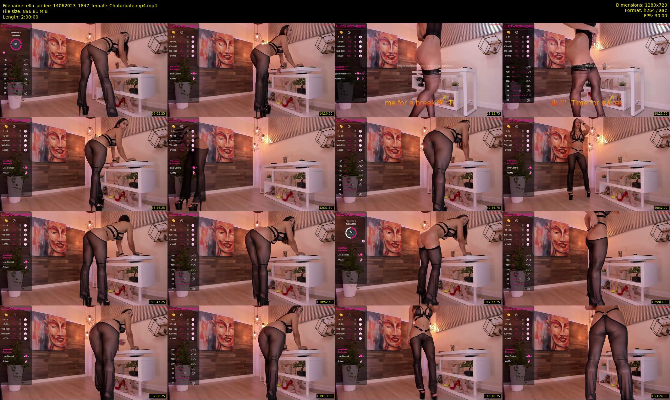 ella_pridee — 120 minute Chaturbate female cam show recording, 720p, Jun 14, 2023