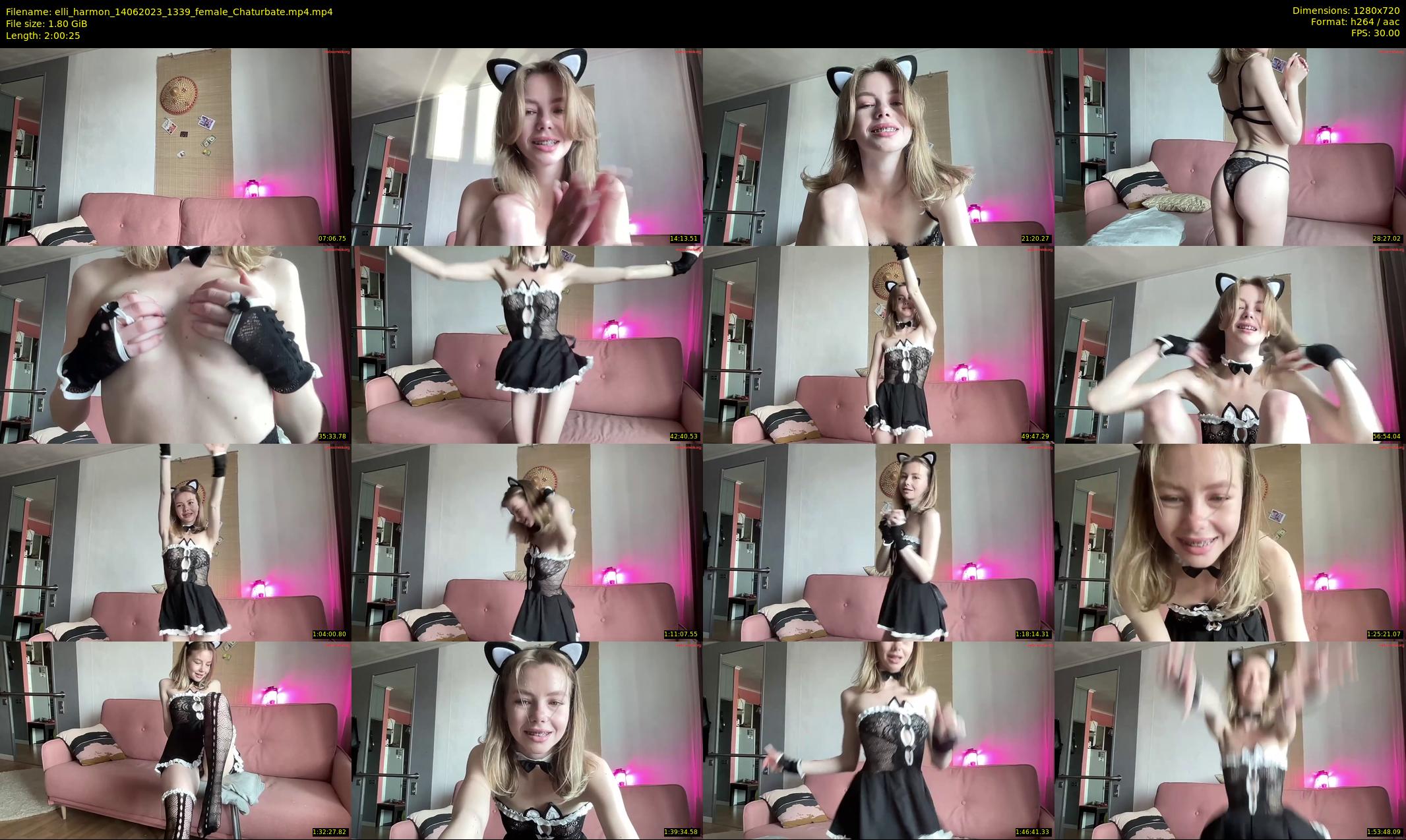 elli_harmon — 121 minute Chaturbate female cam show recording, 720p, Jun 14, 2023