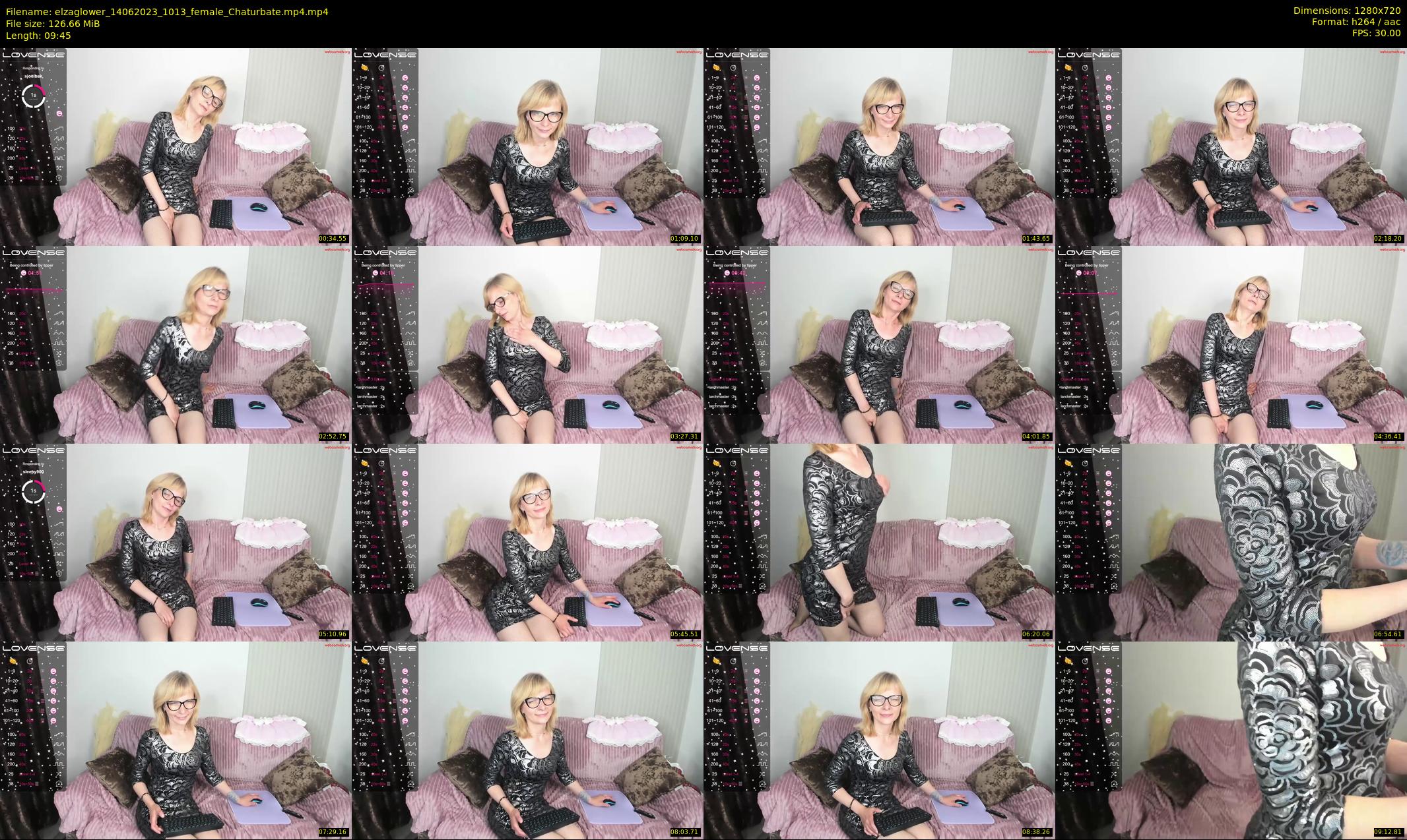 elzaglower — 10 minute Chaturbate female cam show recording, 720p, Jun 14, 2023