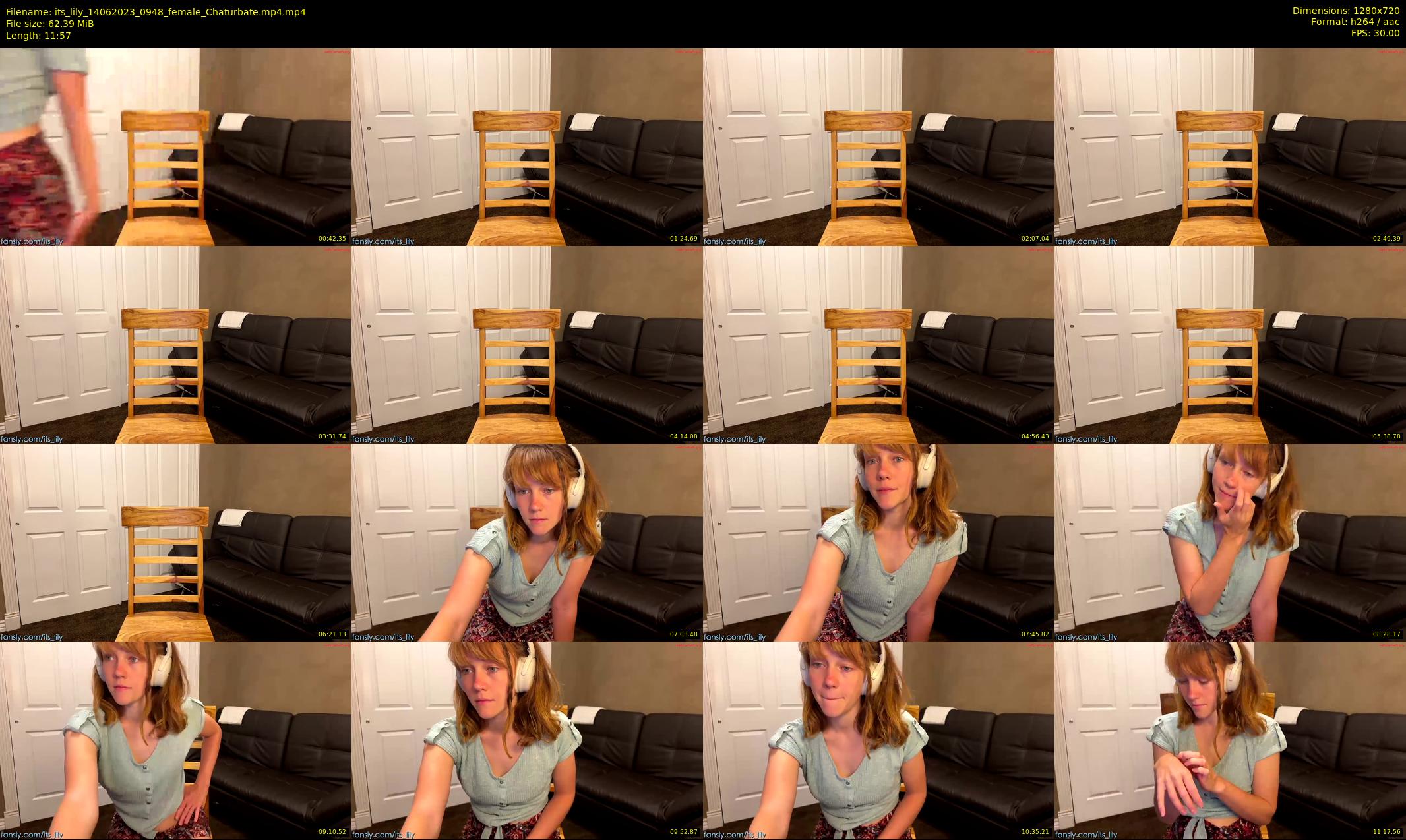 its_lily — 12 minute Chaturbate female cam show recording, 720p, Jun 14, 2023
