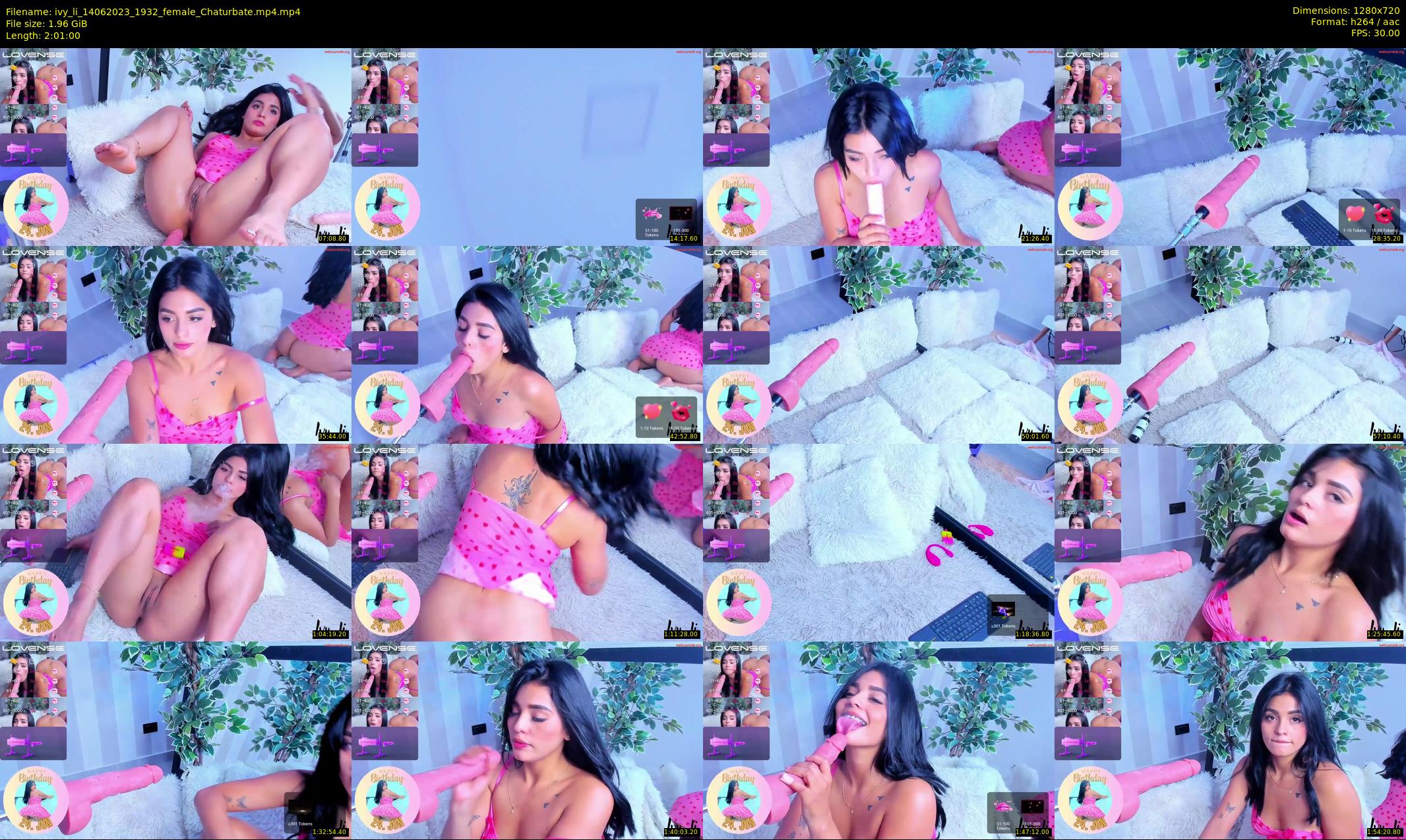 ivy_li — 121 minute Chaturbate female cam show recording, 720p, Jun 14, 2023