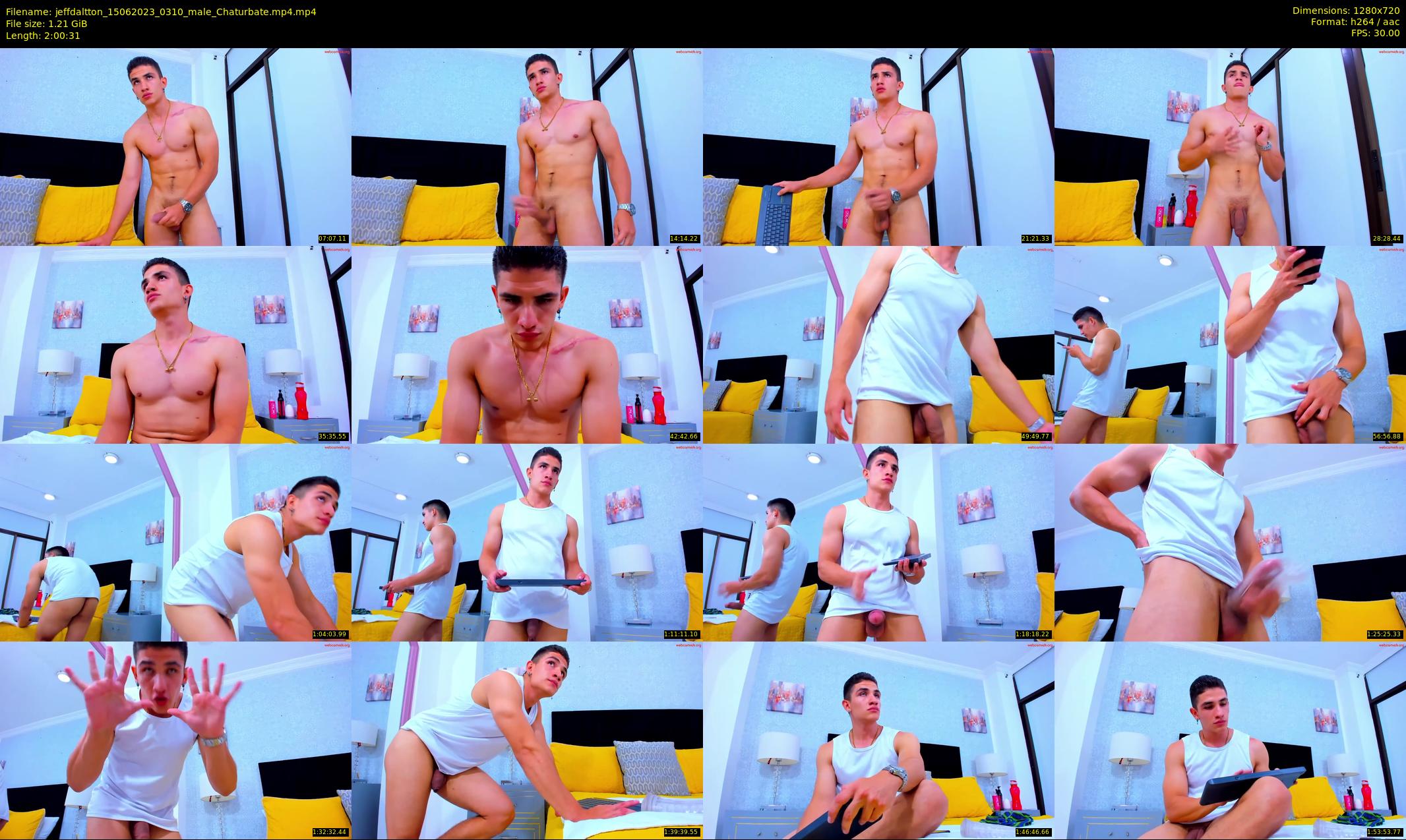 jeffdaltton — 121 minute Chaturbate male cam show recording, 720p, Jun 15, 2023