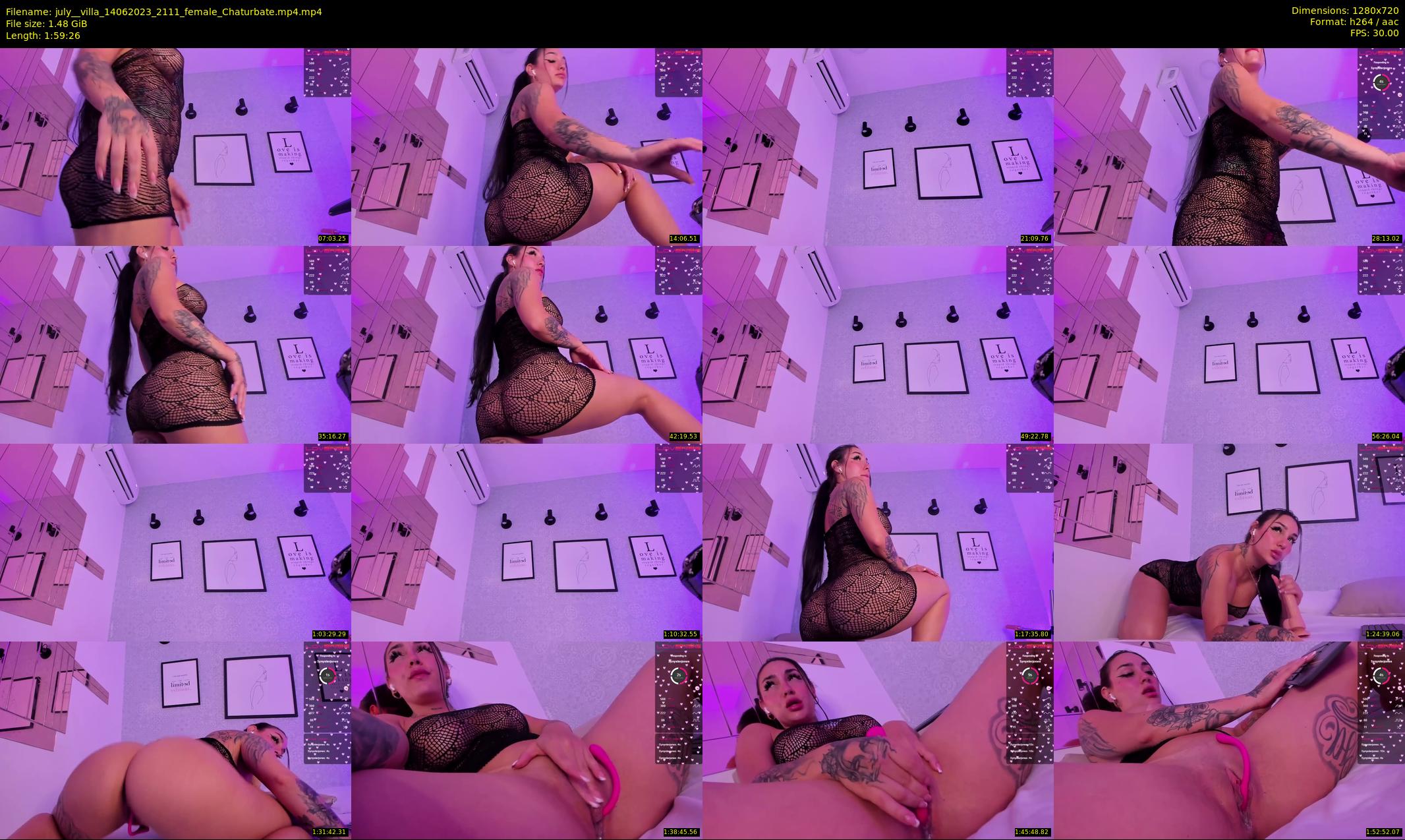 july__villa — 120 minute Chaturbate female cam show recording, 720p, Jun 14, 2023