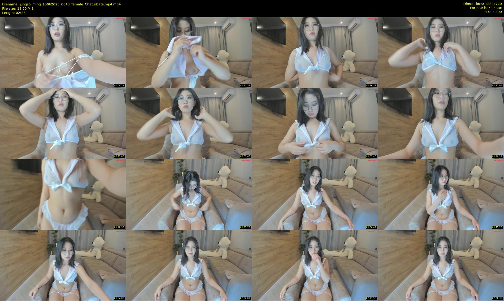 jungso_ming — 3 minute Chaturbate female cam show recording, 720p, Jun 15, 2023