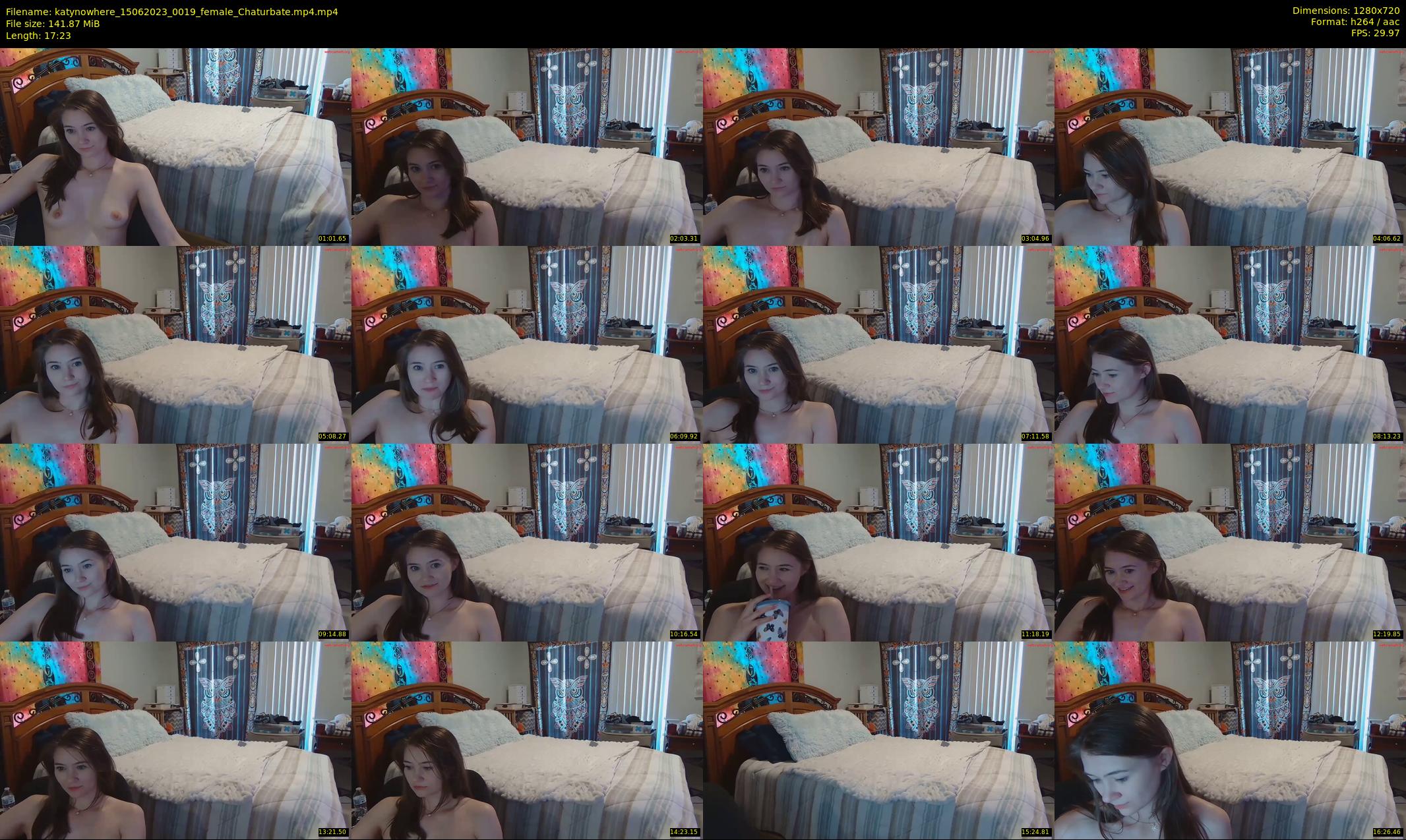 katynowhere — 18 minute Chaturbate female cam show recording, 720p, Jun 15, 2023