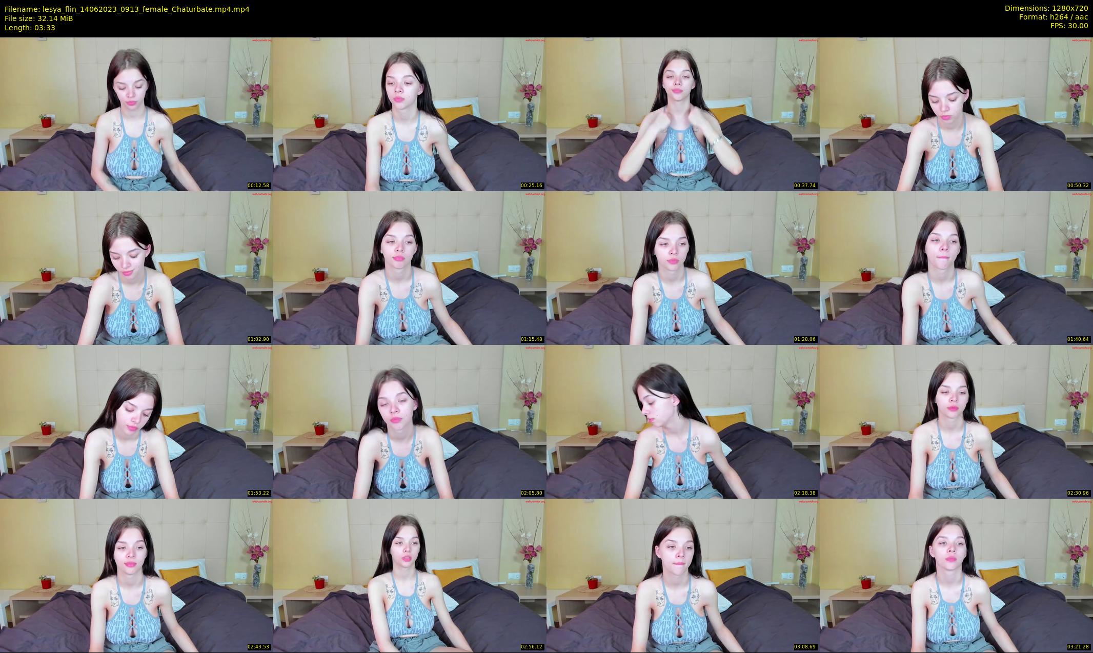 lesya_flin — 4 minute Chaturbate female cam show recording, 720p, Jun 14, 2023