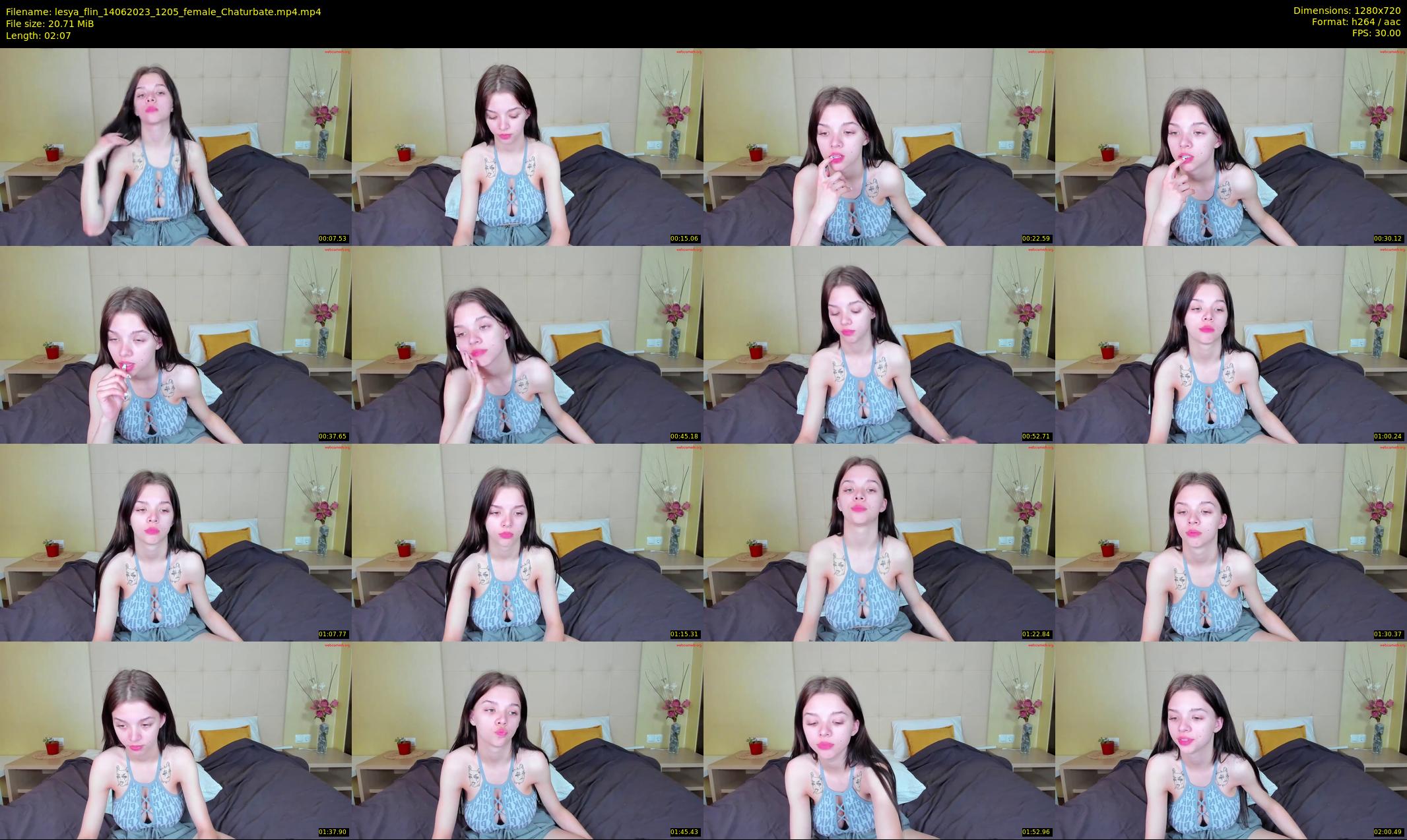 lesya_flin — 3 minute Chaturbate female cam show recording, 720p, Jun 14, 2023