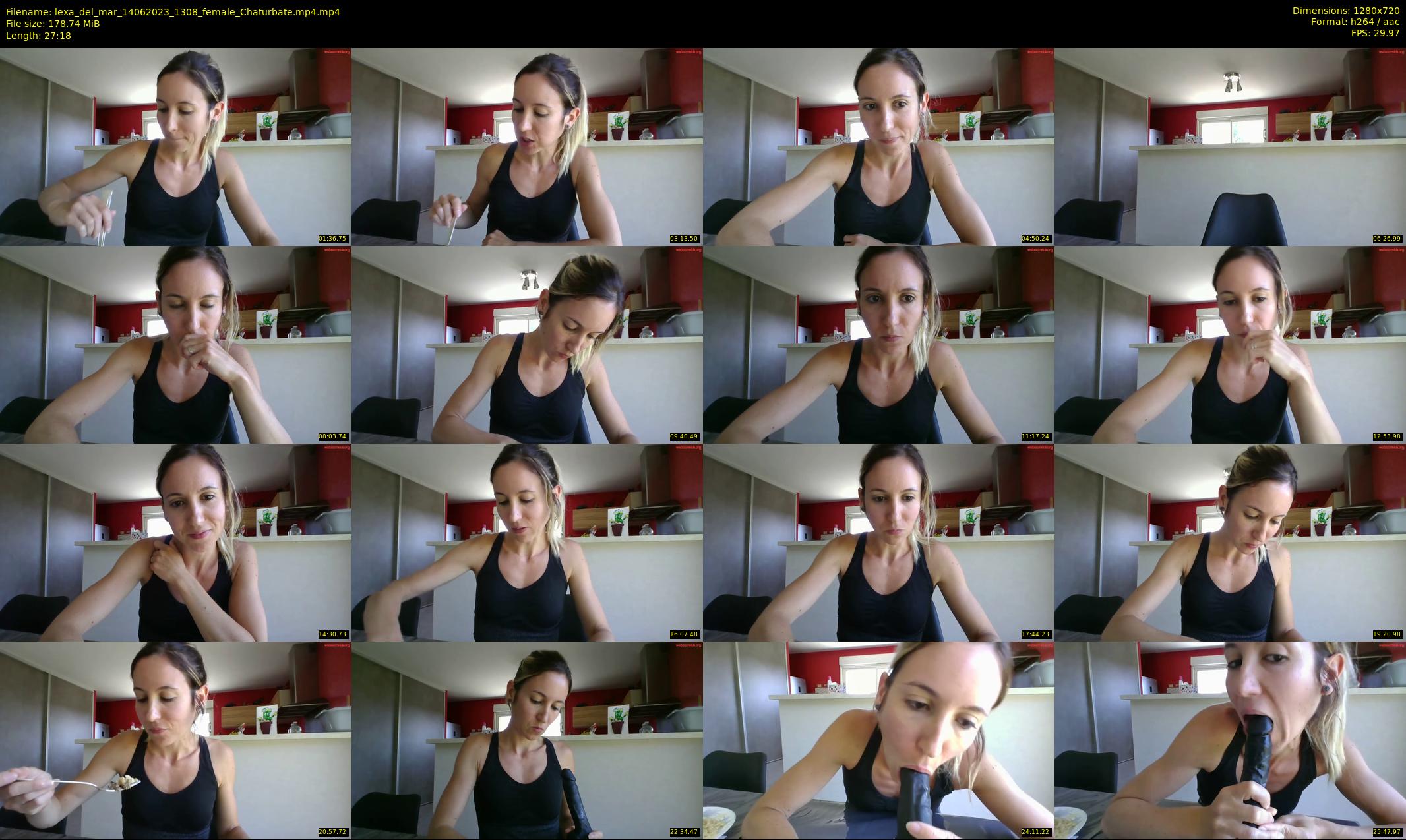 lexa_del_mar — 28 minute Chaturbate female cam show recording, 720p, Jun 14, 2023