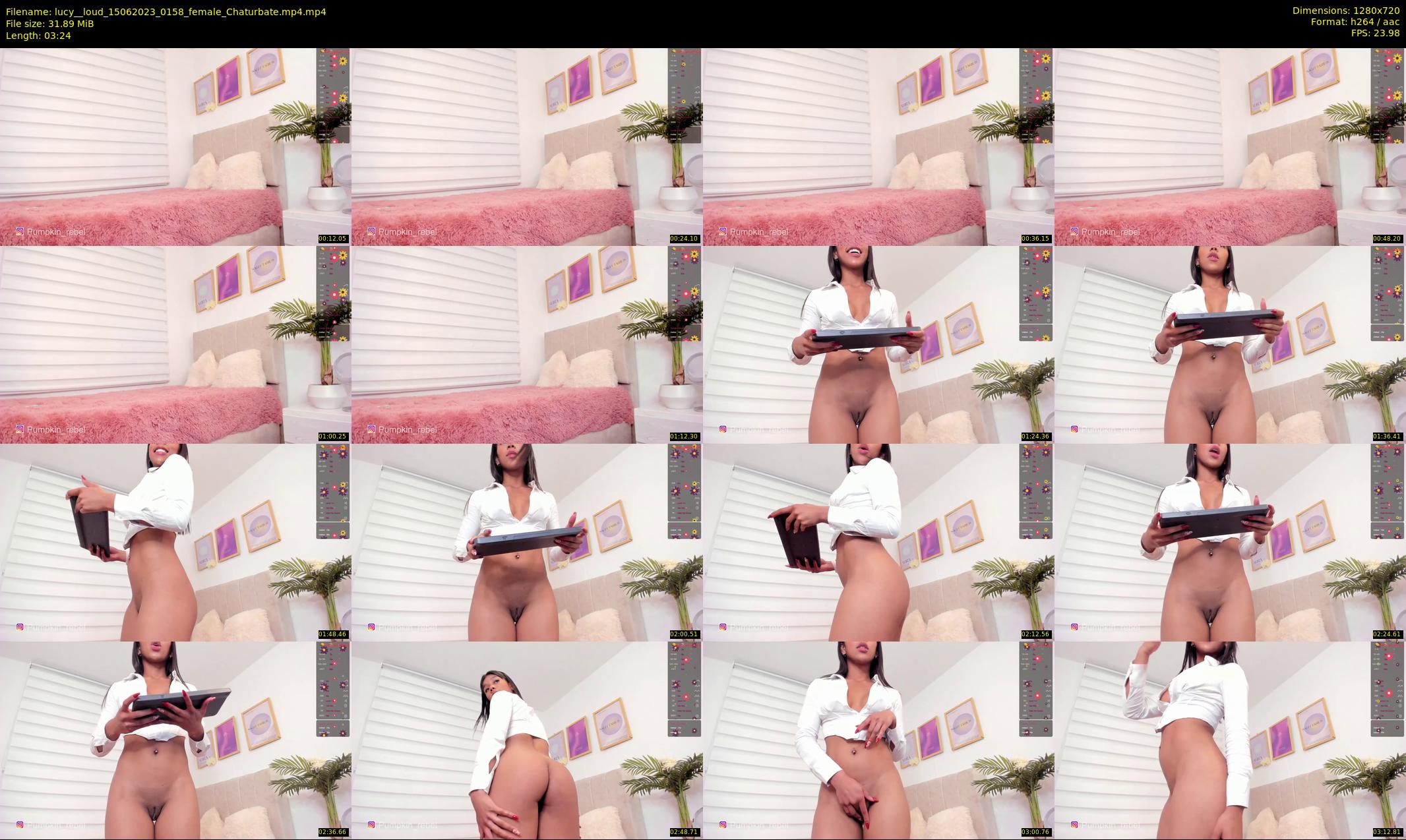 lucy__loud — 4 minute Chaturbate female cam show recording, 720p, Jun 15, 2023
